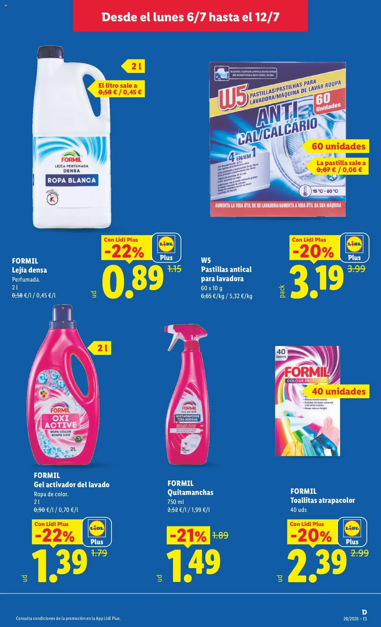 Catálogo de Lidl Plus: acumula puntos y llévate premios extra 6 de julio al 12 de julio 2026 - Página 31