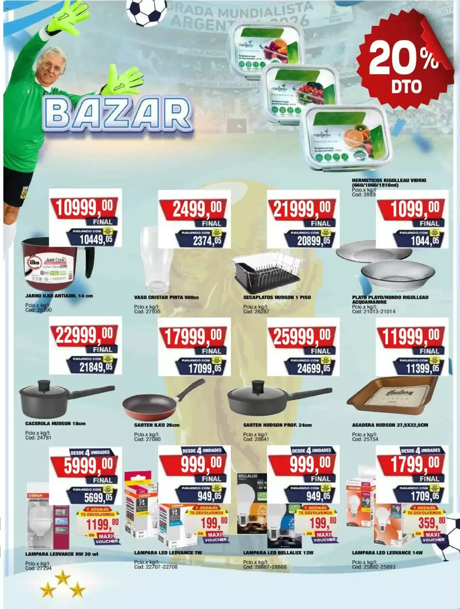 Ofertas de Brochure Supermercado Mayorista Maxiconsumo 13 de julio al 19 de julio 2026 - Página 33 del catálogo