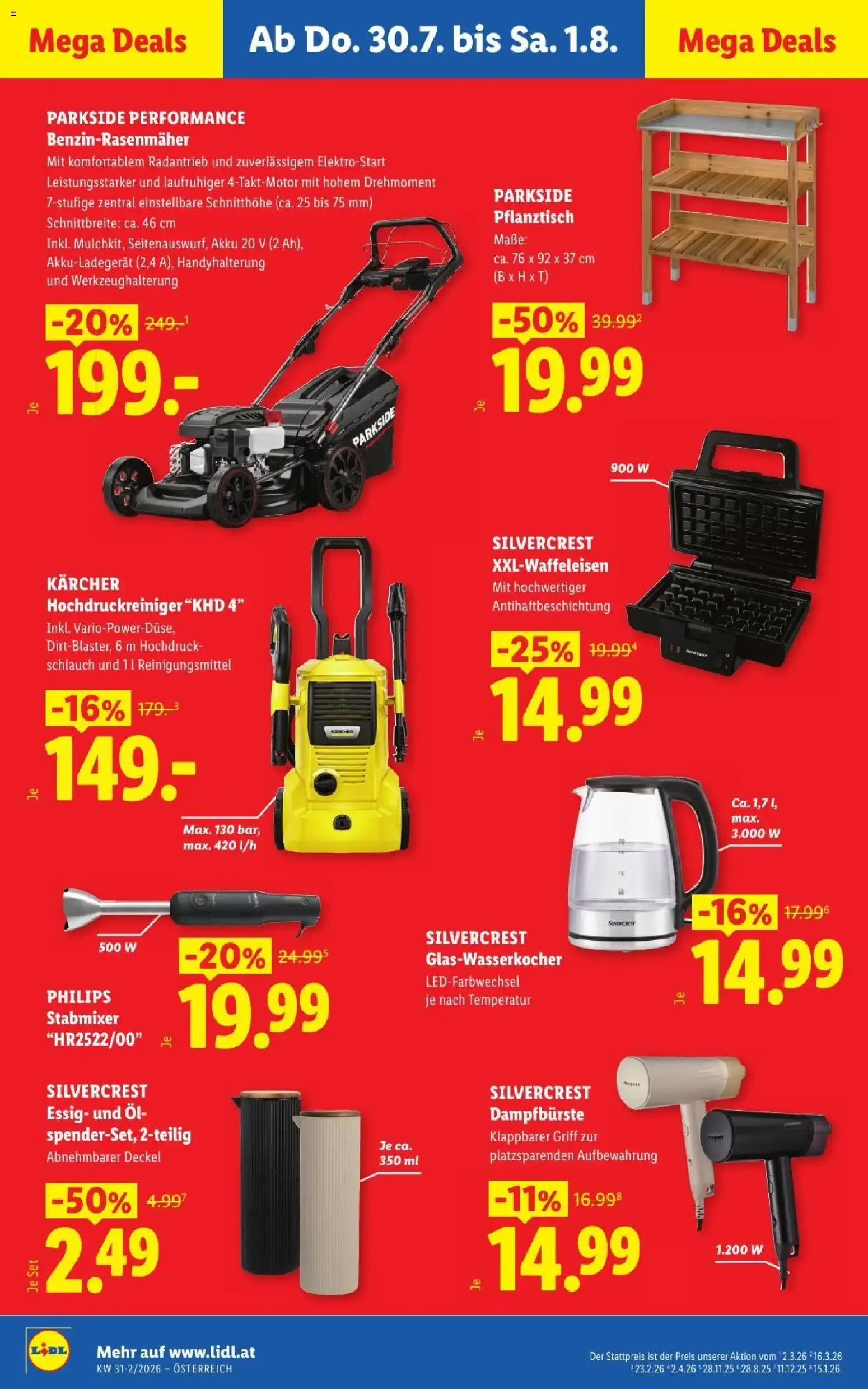 Lidl - Flugblatt del 30.07. al 01.08. von 30. Juli bis 1. August 2026 - Flugblätt seite  20