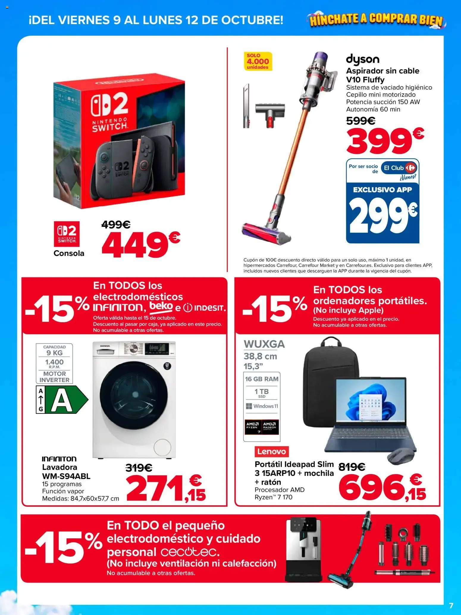 Catálogo de Carrefour Precio Imbatible del 09/10/2026 | Catálogo 9 de octubre al 12 de octubre 2026 - Página 7