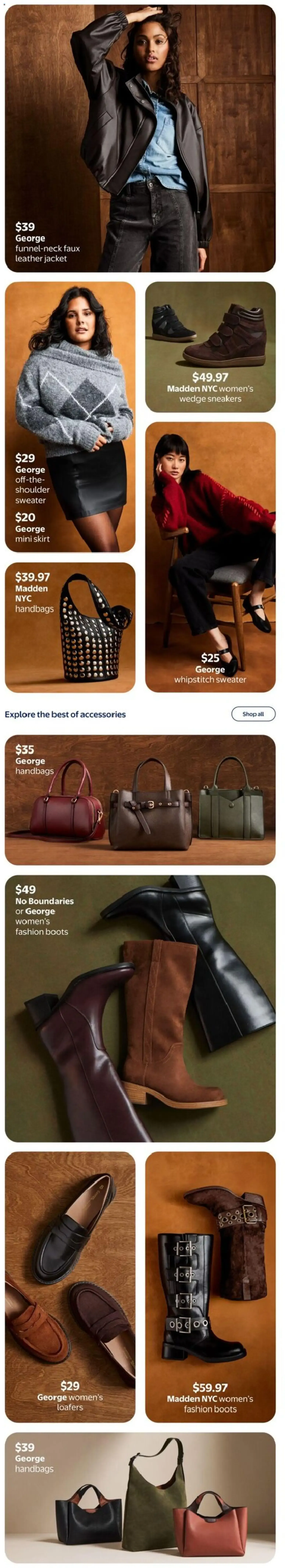 Walmart flyer - Fall into style from Sep 10, 2026 > weekly specials & deals from September 10 to October 21 2026 - flyer page 7