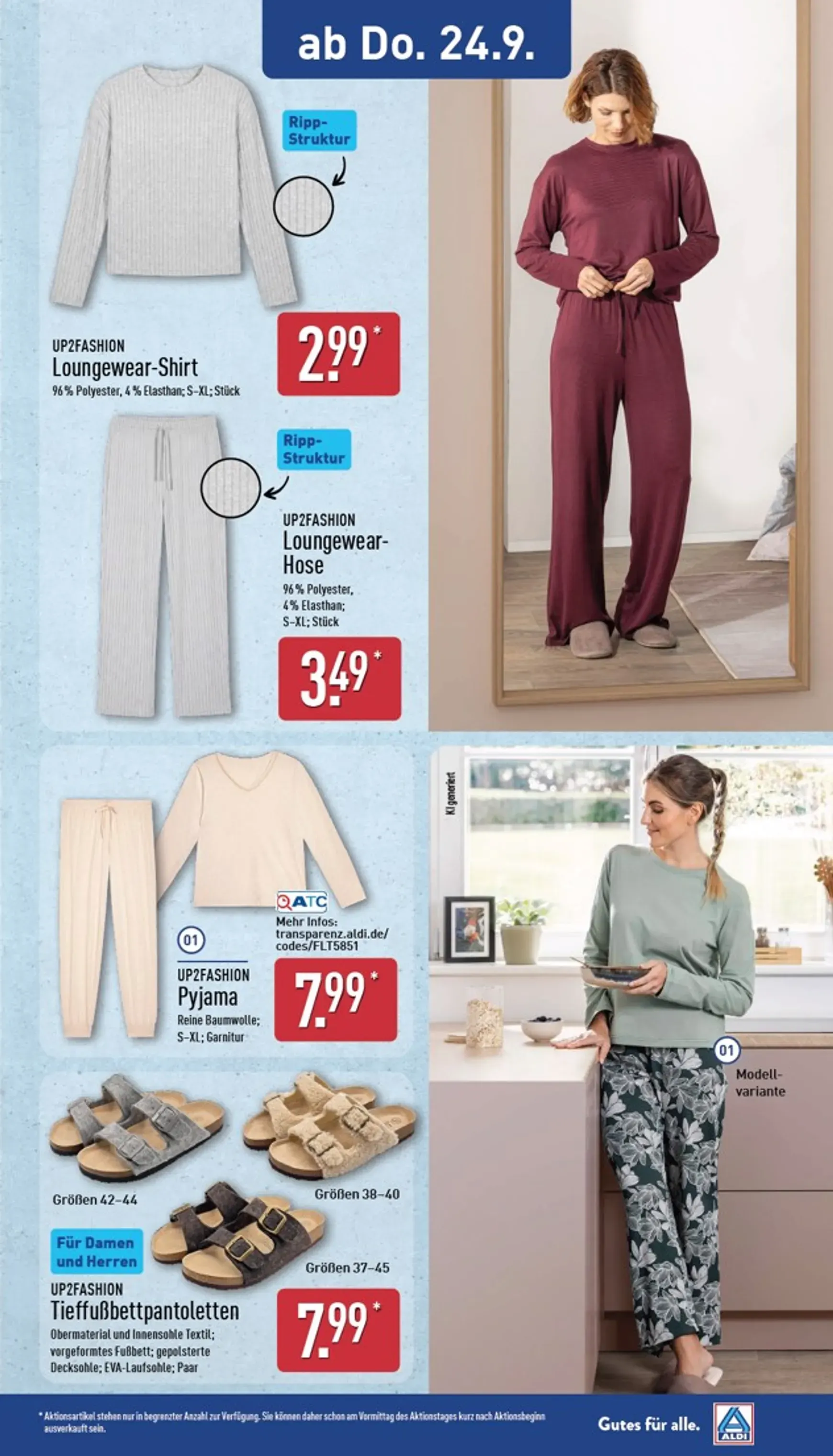 Gutes für alle. Zum ALDI Preis. von 21. September bis 26. September 2026 - Prospekt seite 21