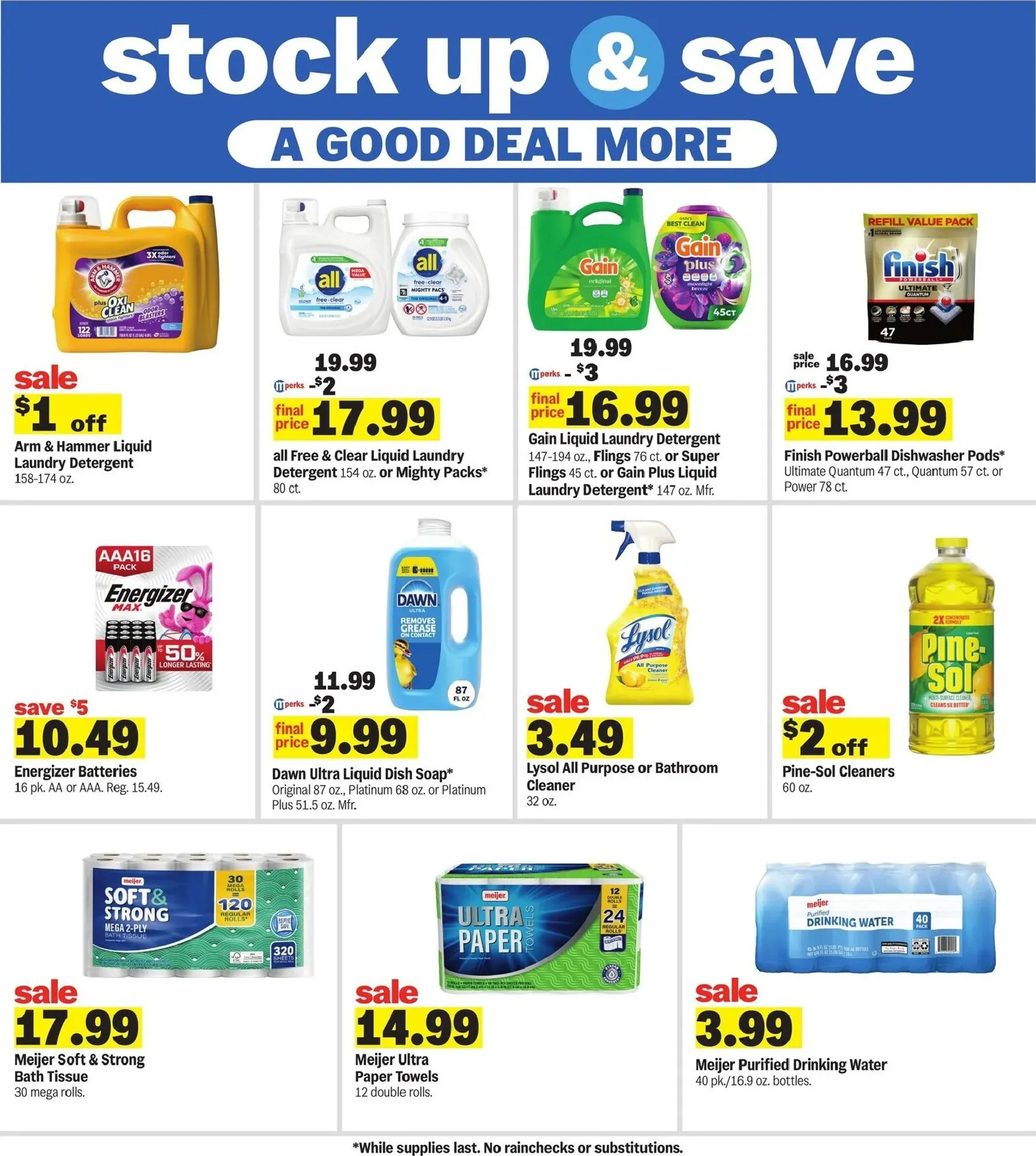 Weekly ad Meijer Good Life Quality Real Low Prices from September 9 to September 15 2026 - Page 20