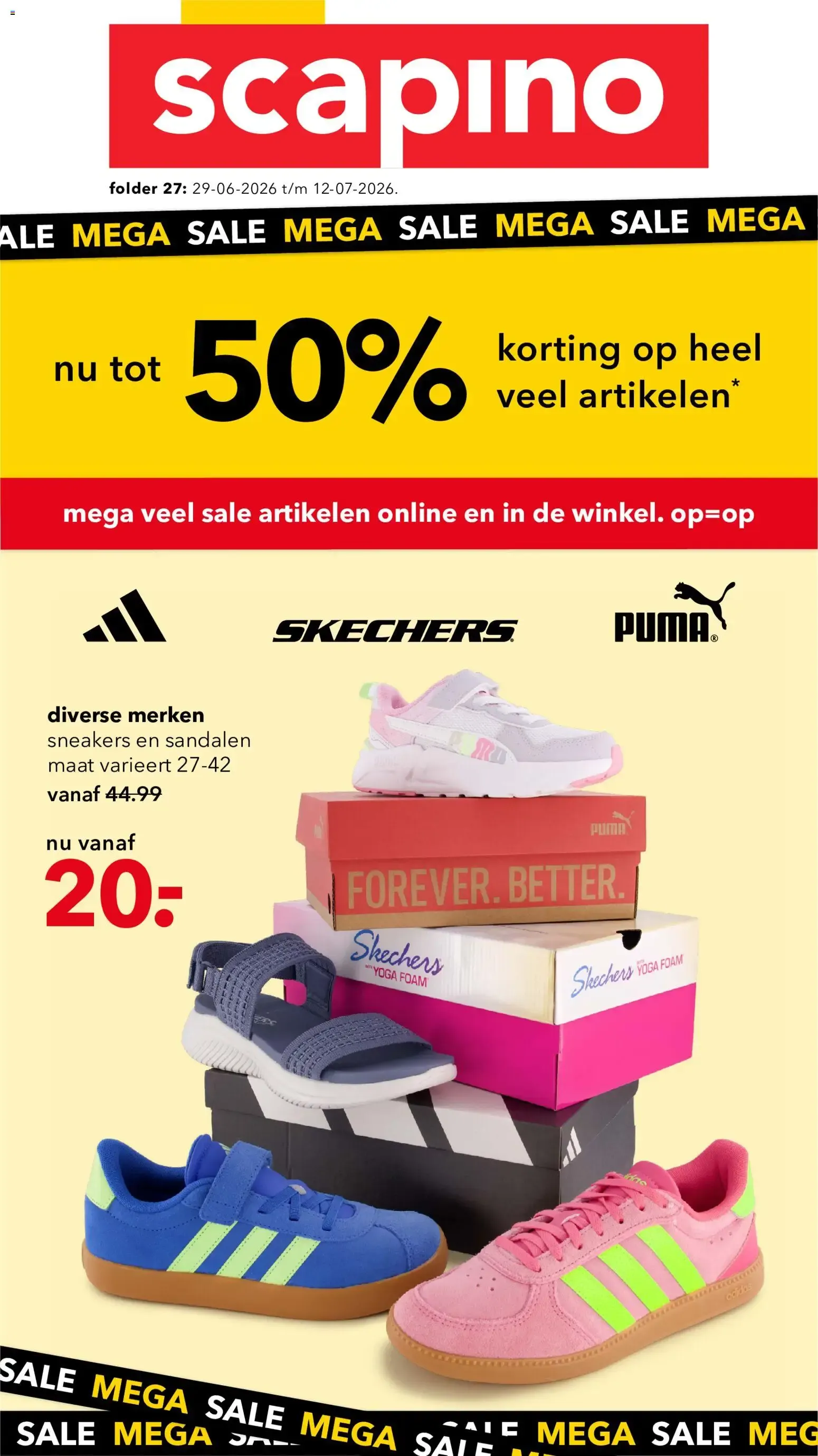Scapino folder vanaf 29-06-2026 || NIEUWE van 29 juni tot 12 juli 2026 - Folder pagina 1