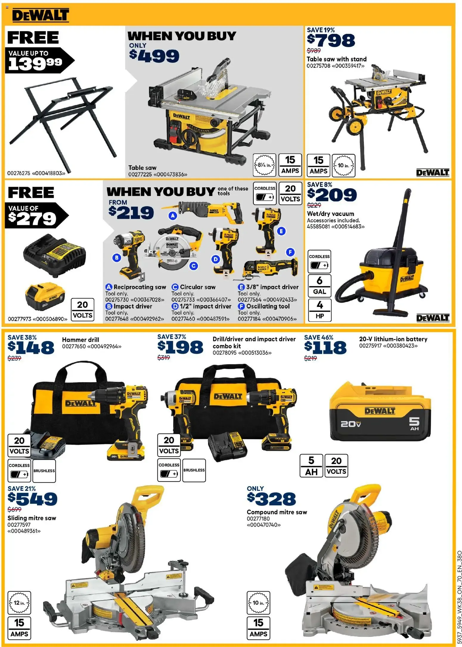 Rona weekly flyer from Oct 15, 2026 > weekly specials & deals from October 15 to October 28 2026 - flyer page 14