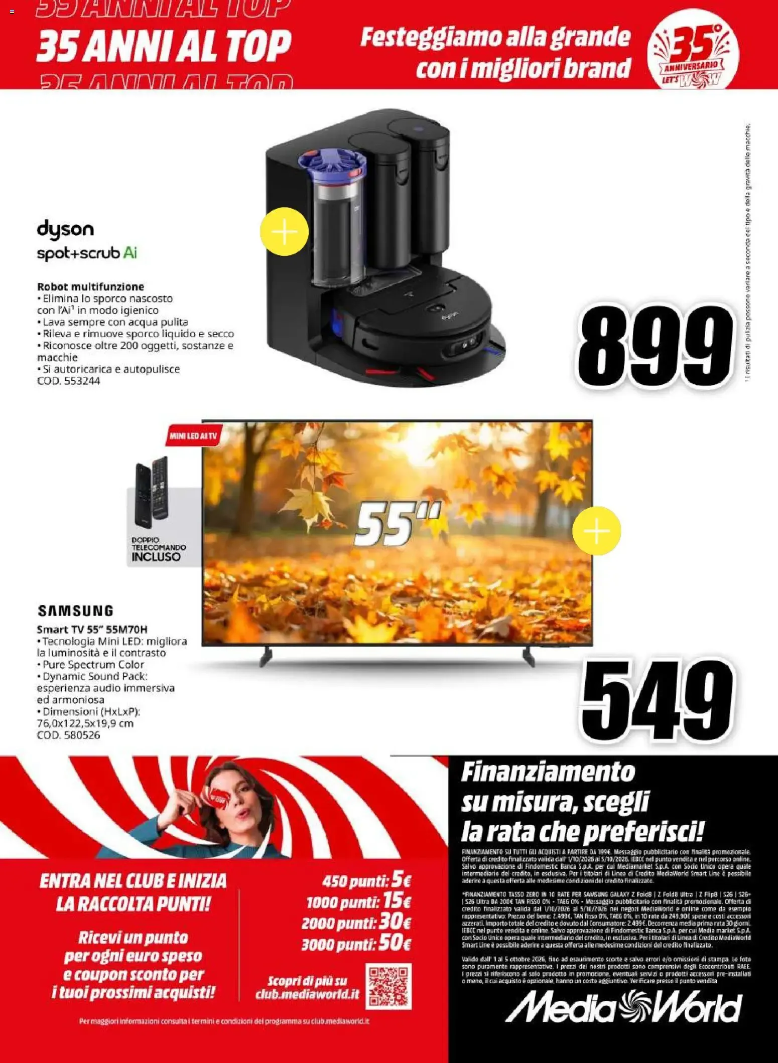 35 ANNI AL TOP da 1 ottobre a 5 ottobre di 2026 - Pagina del volantino 20
