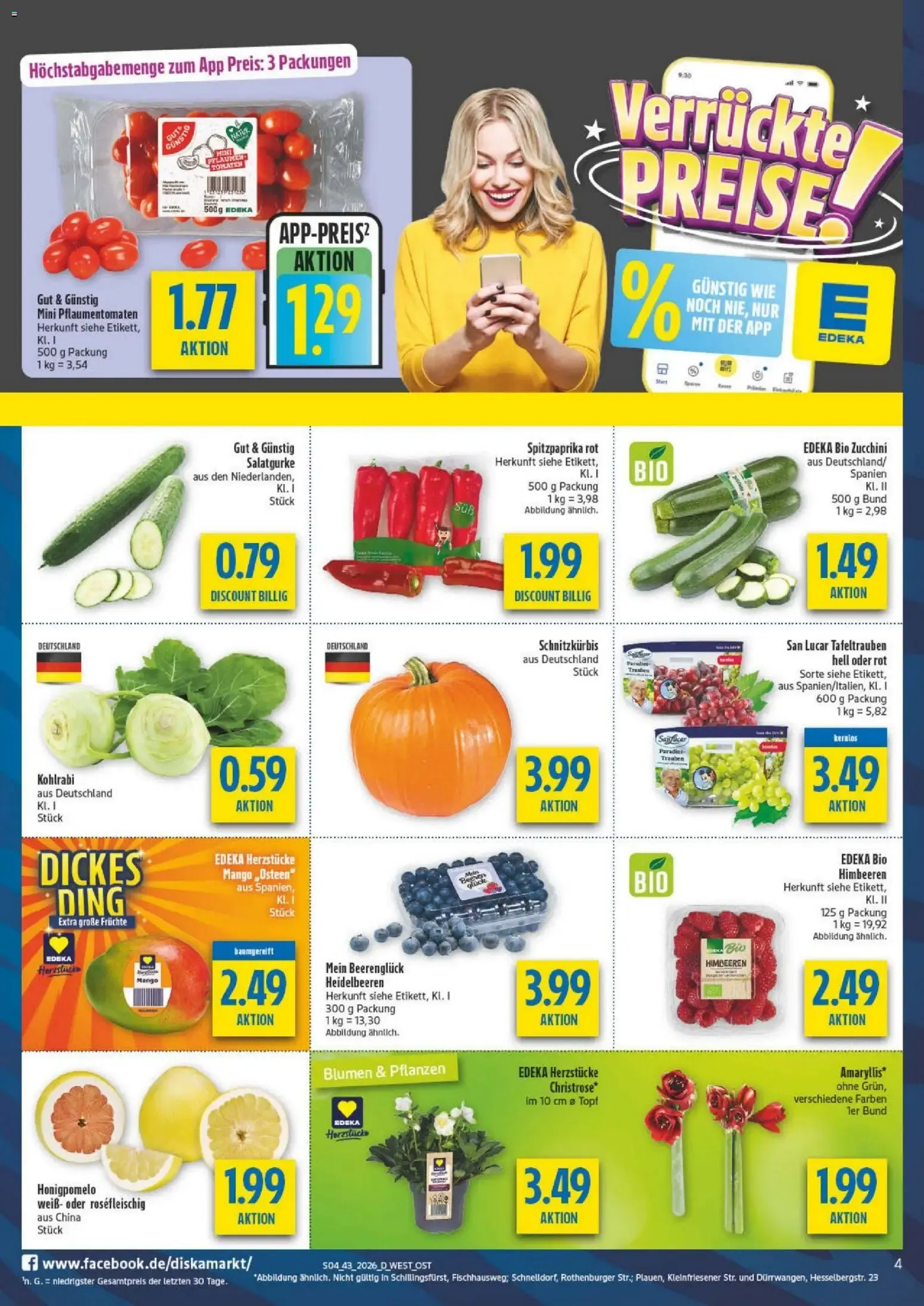 Diska Bayern (ab 19.10.2026) zum Blättern von 19. Oktober bis 24. Oktober 2026 - Prospekt seite 4