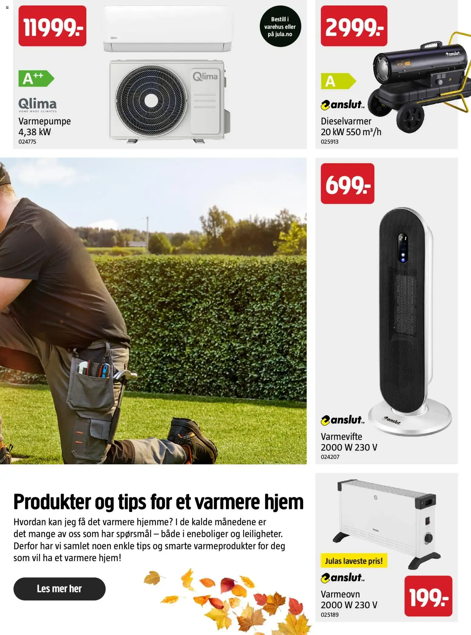 JULA Blås liv i høstens prosjekter! fra 10. september til 31. desember 2026 - kundeavisside 37