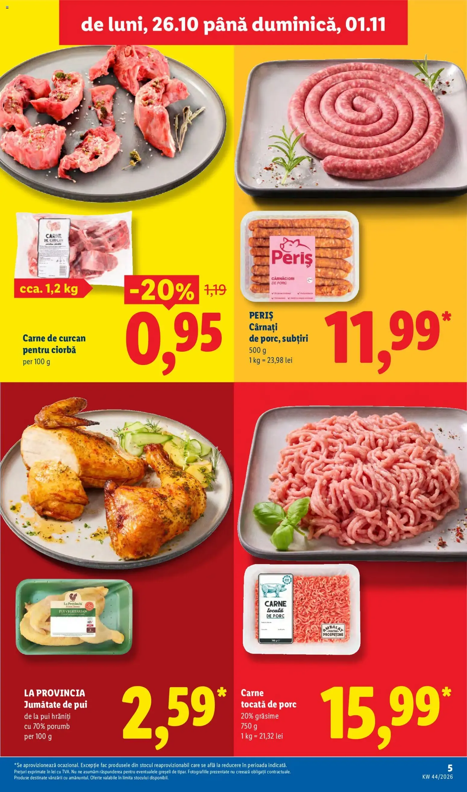 Catalog Catalog LIDL 26.10.2026 - Oferta și Revista online de la 26 octombrie până la 1 noiembrie 2026 - Revista Pagina 5