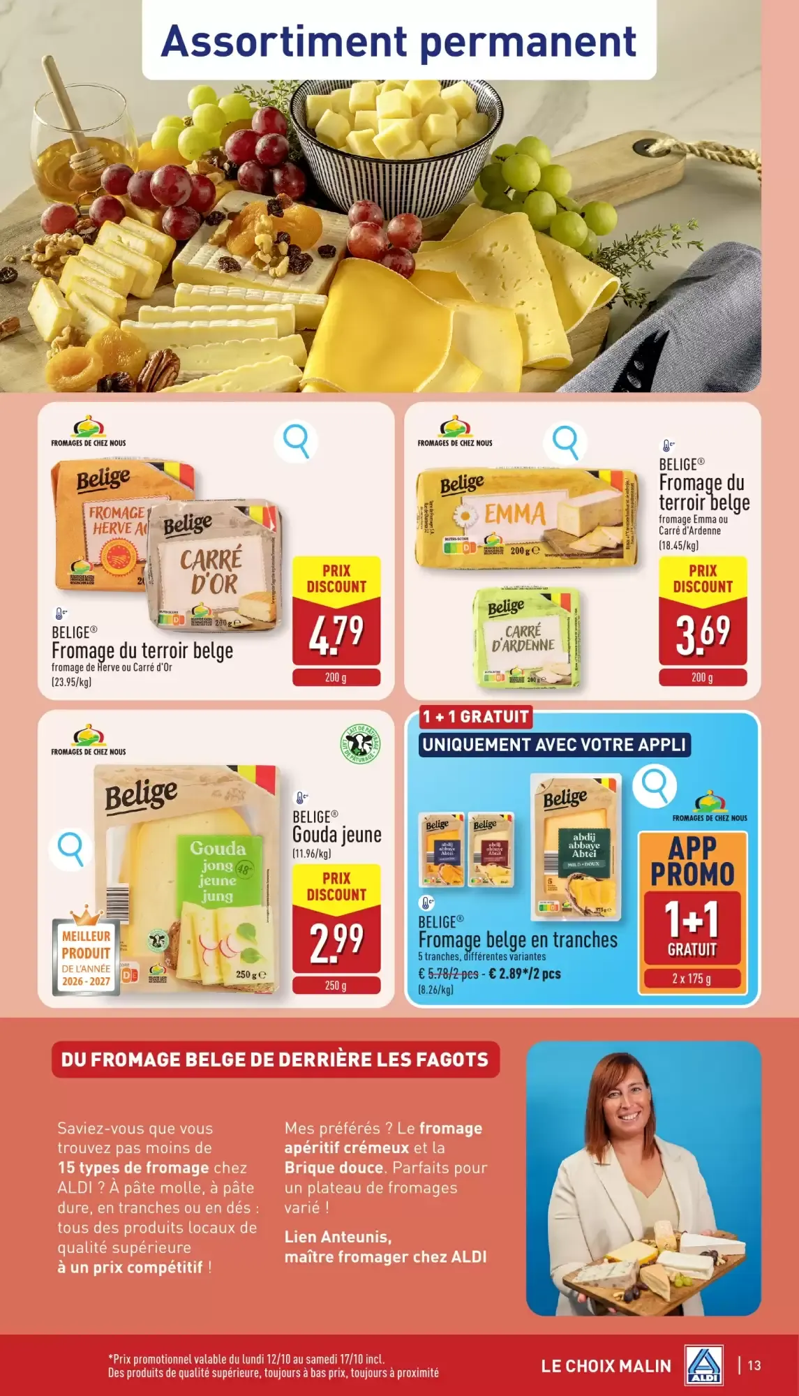 ALDI LE CHOIX MALIN van 12 oktober tot 17 oktober 2026 - folder pagina 13