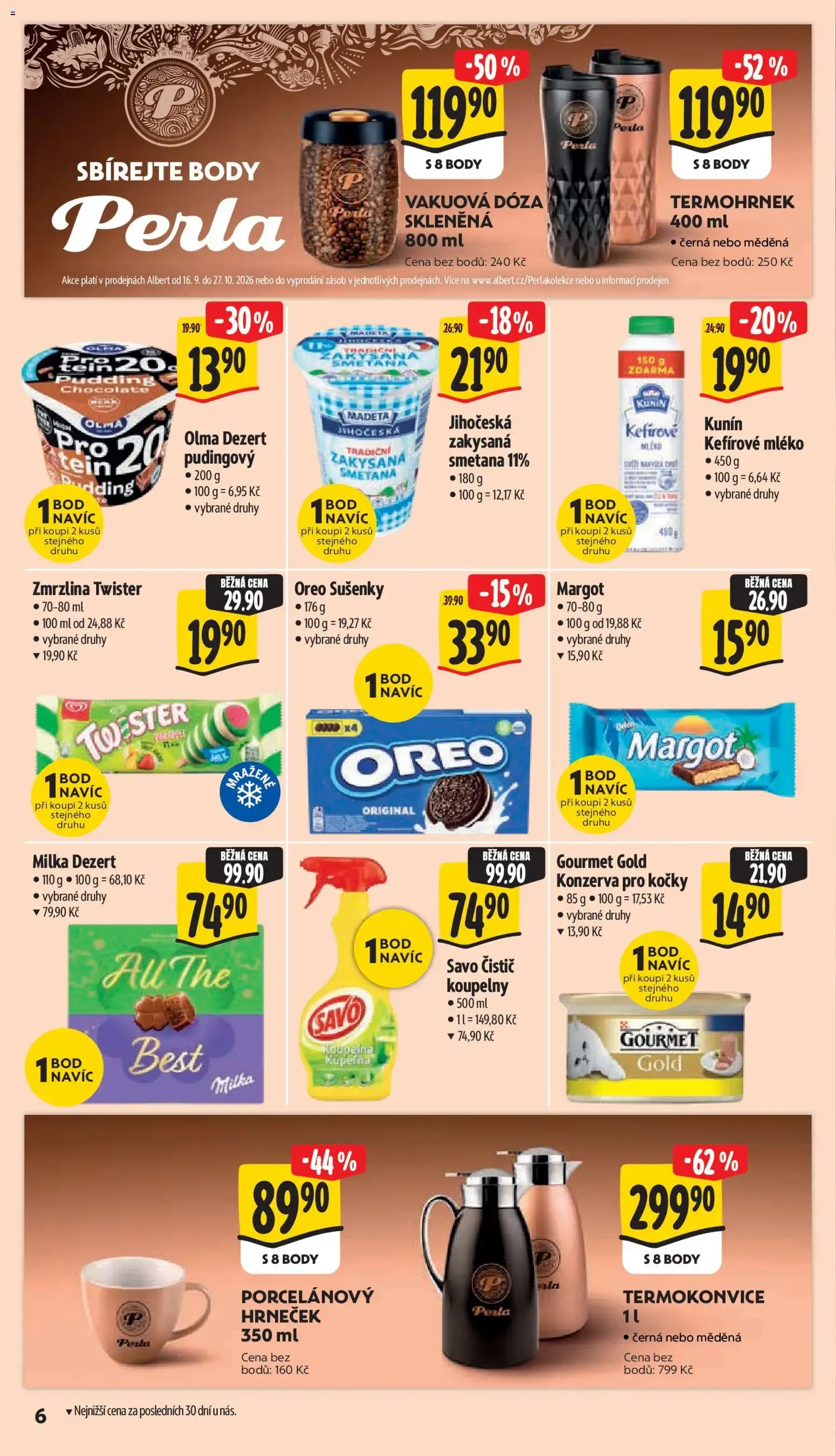 Albert leták - Supermarket - Šumperk od 16.09.2026 - Akční leták - 16. září 22. září 2026 - Page 16