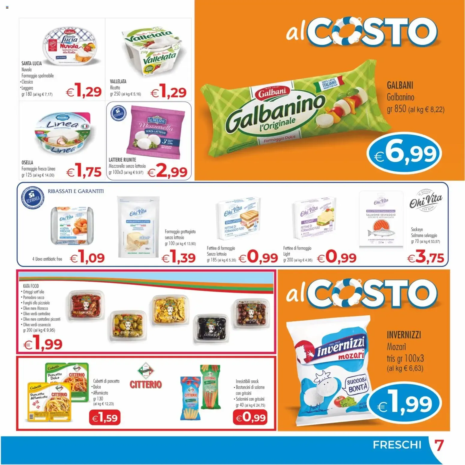 Mersi Supermercati al COSTO da 29 luglio a 11 agosto di 2026 - Pagina del volantino 7