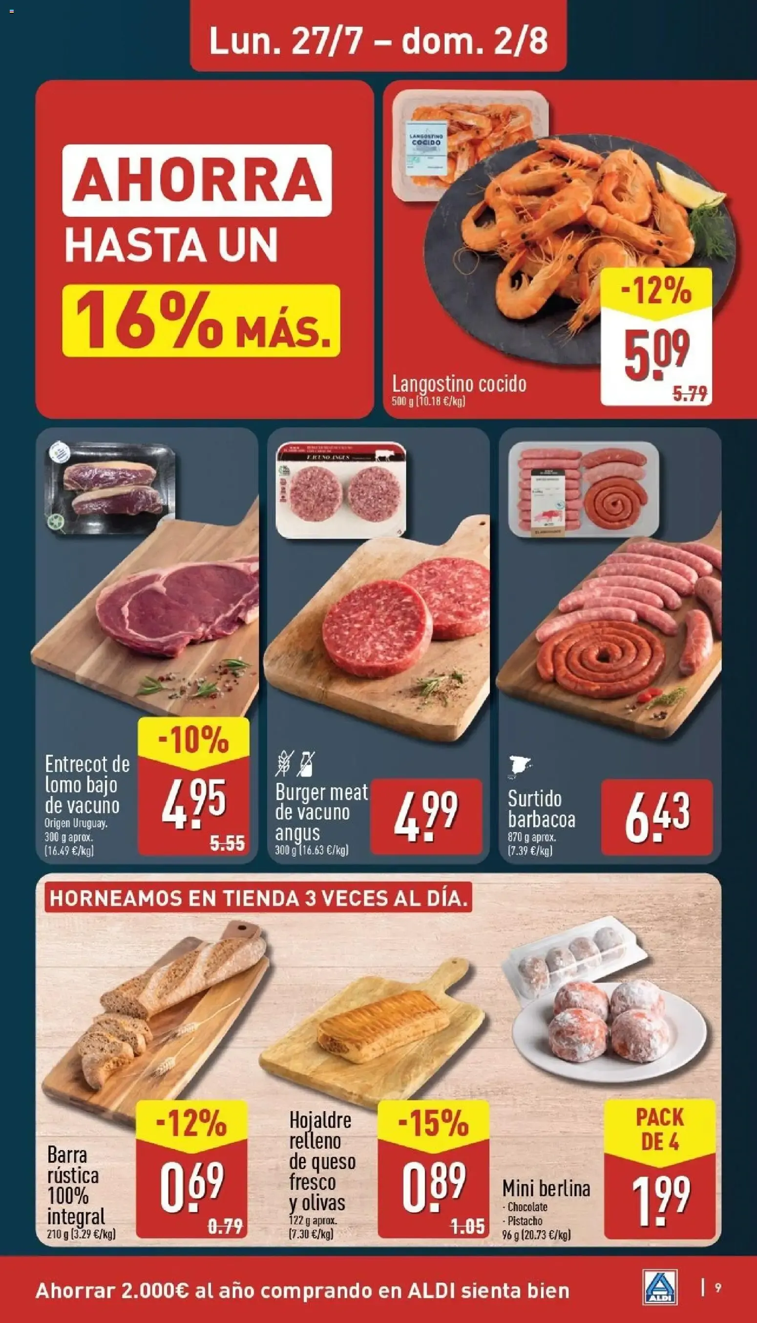 Catálogo de Aldi: Frescura a precios para tirarse a la piscina 27 de julio al 2 de agosto 2026 - Página 9
