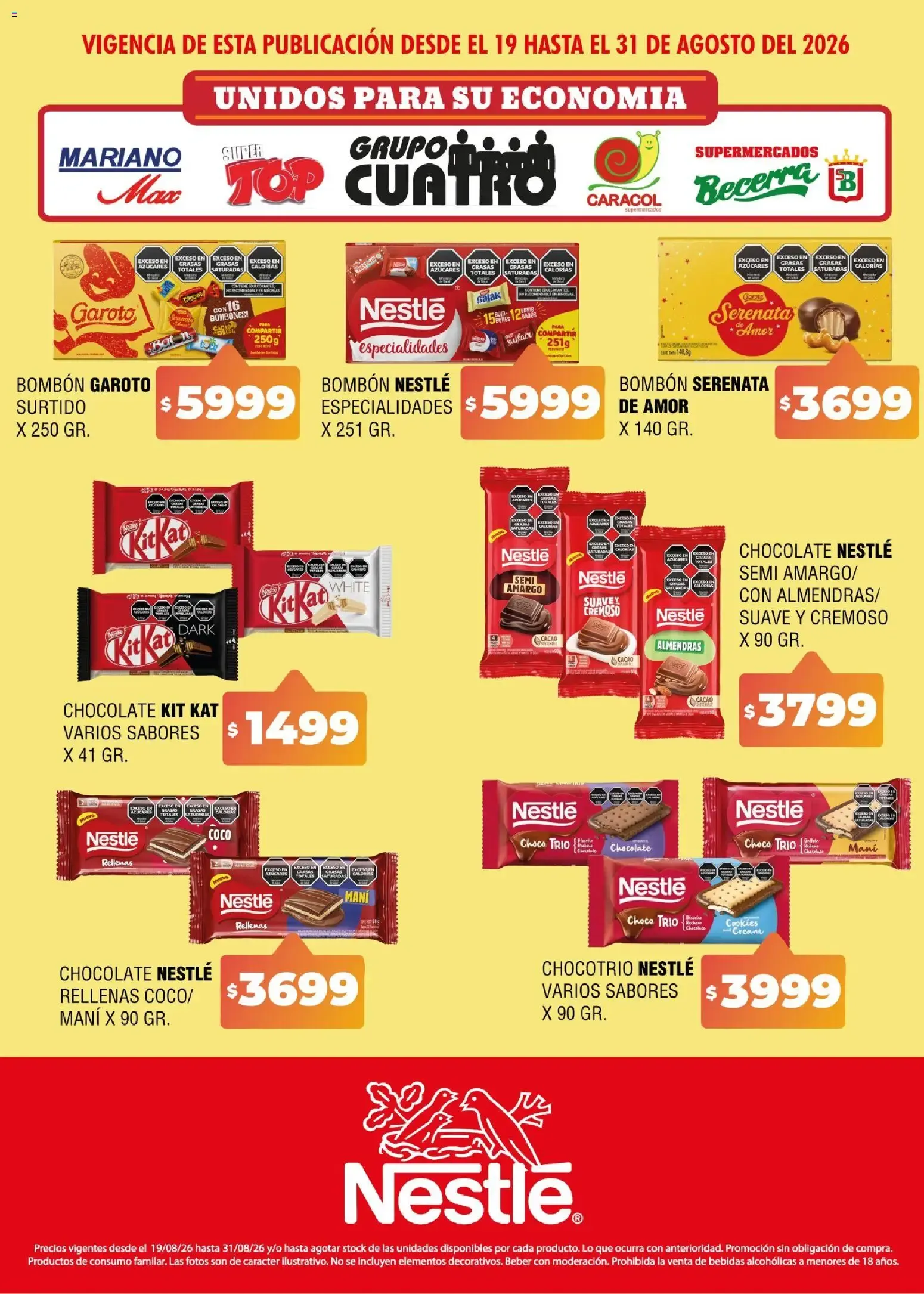 Ofertas de Mariano Max y Supermercados Asociados - Mes de la Niñez y Sorteo de $30 Millones 19 de agosto al 31 de agosto 2026 - Página 16 del catálogo