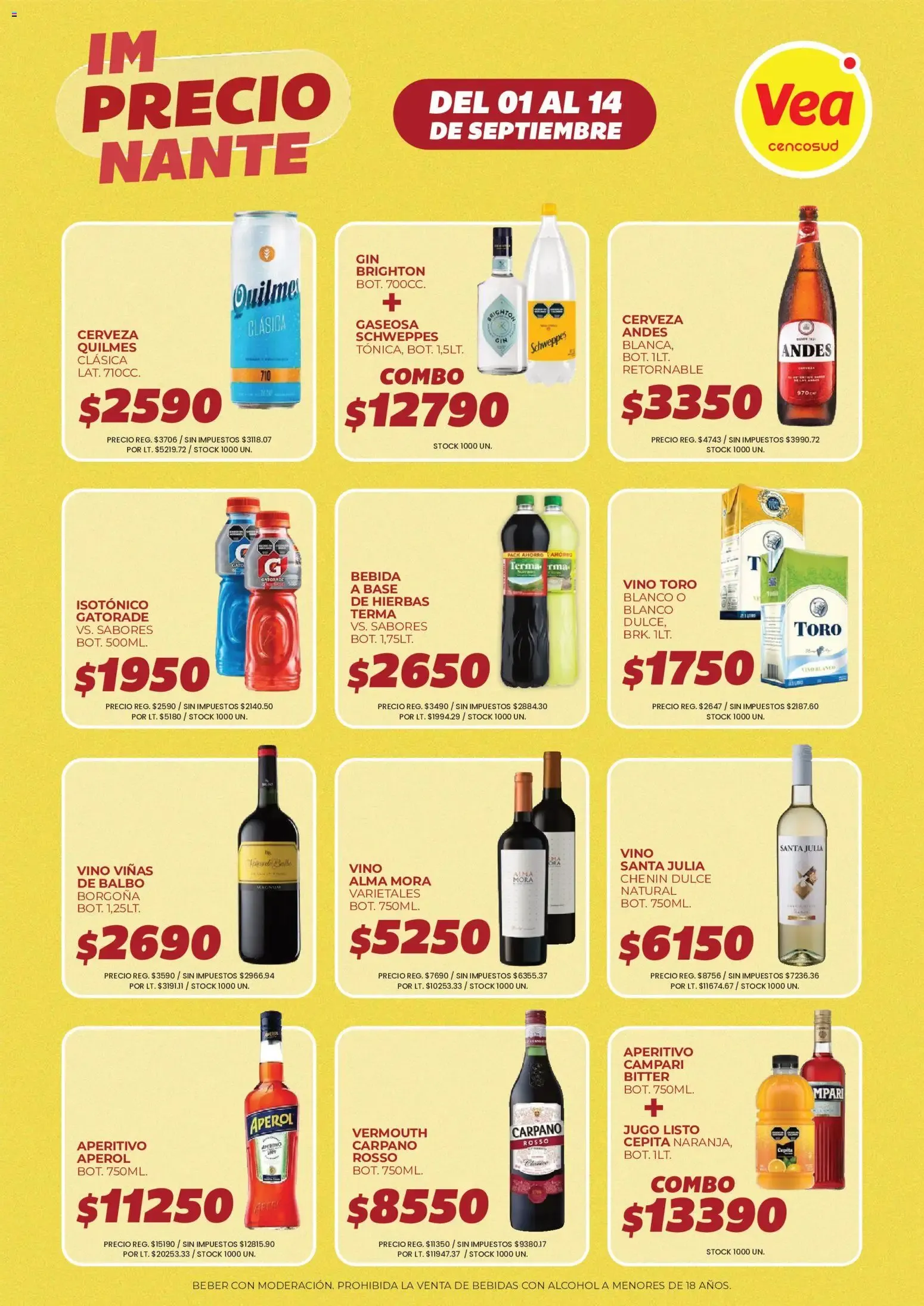 Ofertas de Vea - ¡Imprecionante! 1 de septiembre al 14 de septiembre 2026 - Página 8 del catálogo