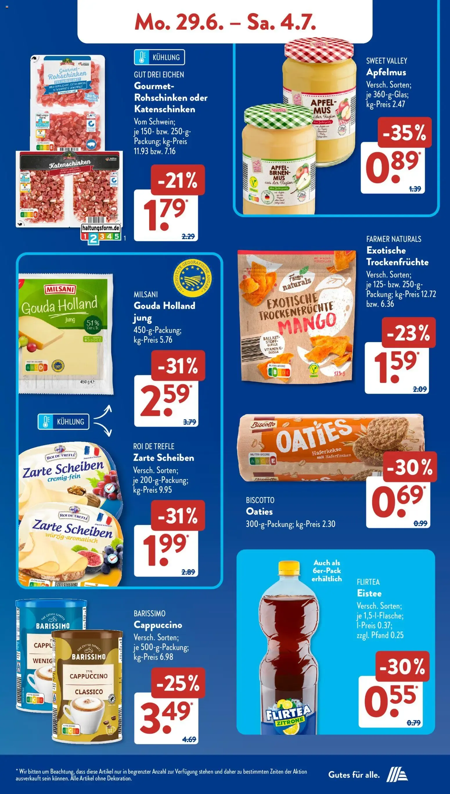 Aldi Süd Tiefpreis-Highlight von 29. Juni bis 4. Juli 2026 - Prospekt seite 6