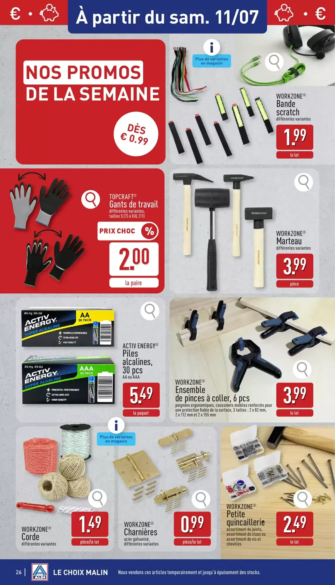 ALDI Dépliant week 28 van 6 juli tot 11 juli 2026 - folder pagina 26