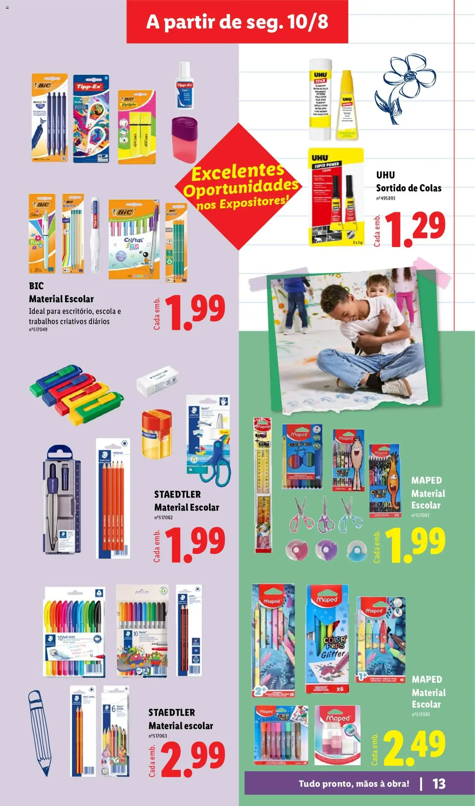 Folheto Regresso às Aulas - Material Escolar de 10 de agosto até 7 de setembro 2026 - Pagina 12