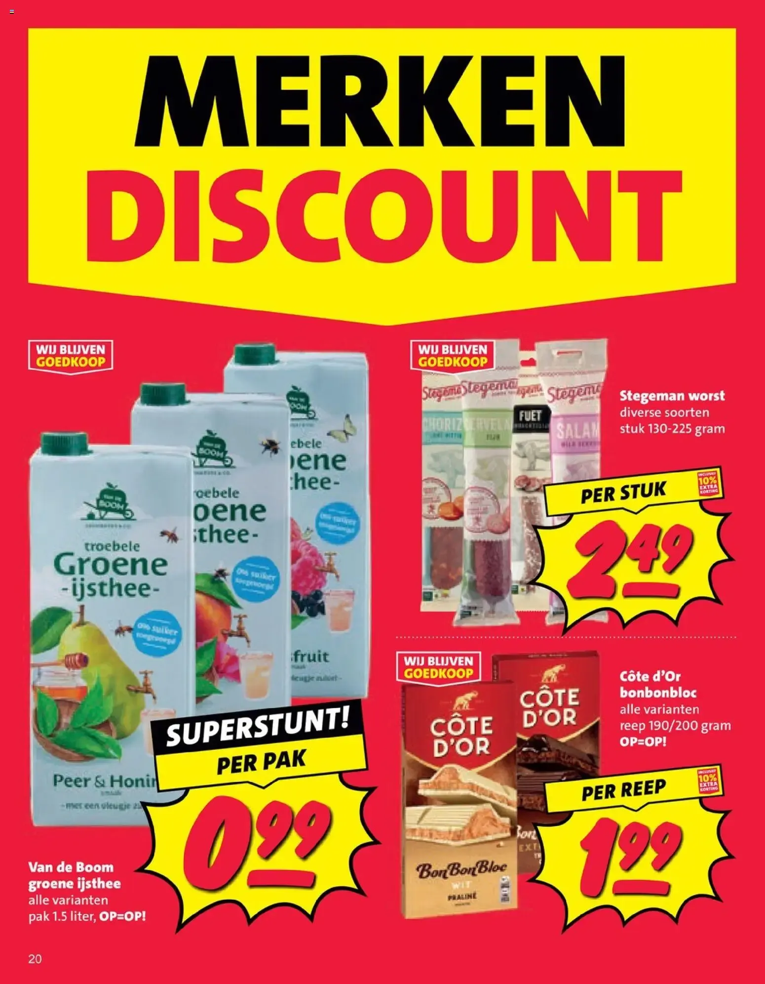 Nettorama Merkendiscount - Discount Prijs! van 31 augustus tot 6 september 2026 - Folder pagina 20