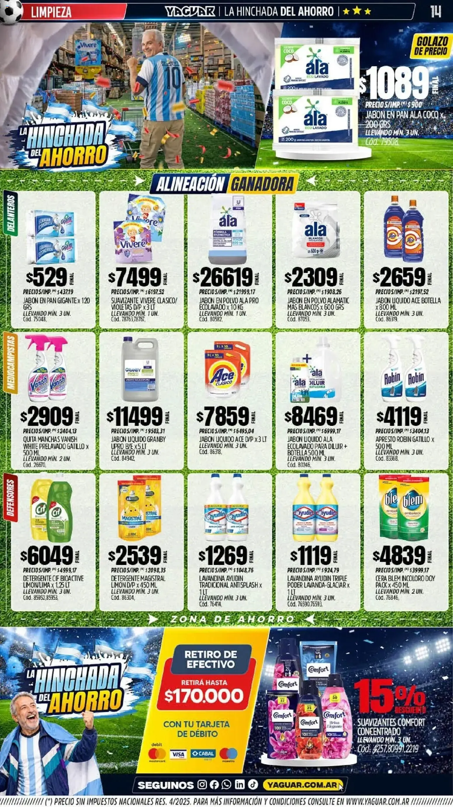 Ofertas de Yaguar catálogo del 15/06/2026 - 21/06/2026 15 de junio al 21 de junio 2026 - Página 13 del catálogo