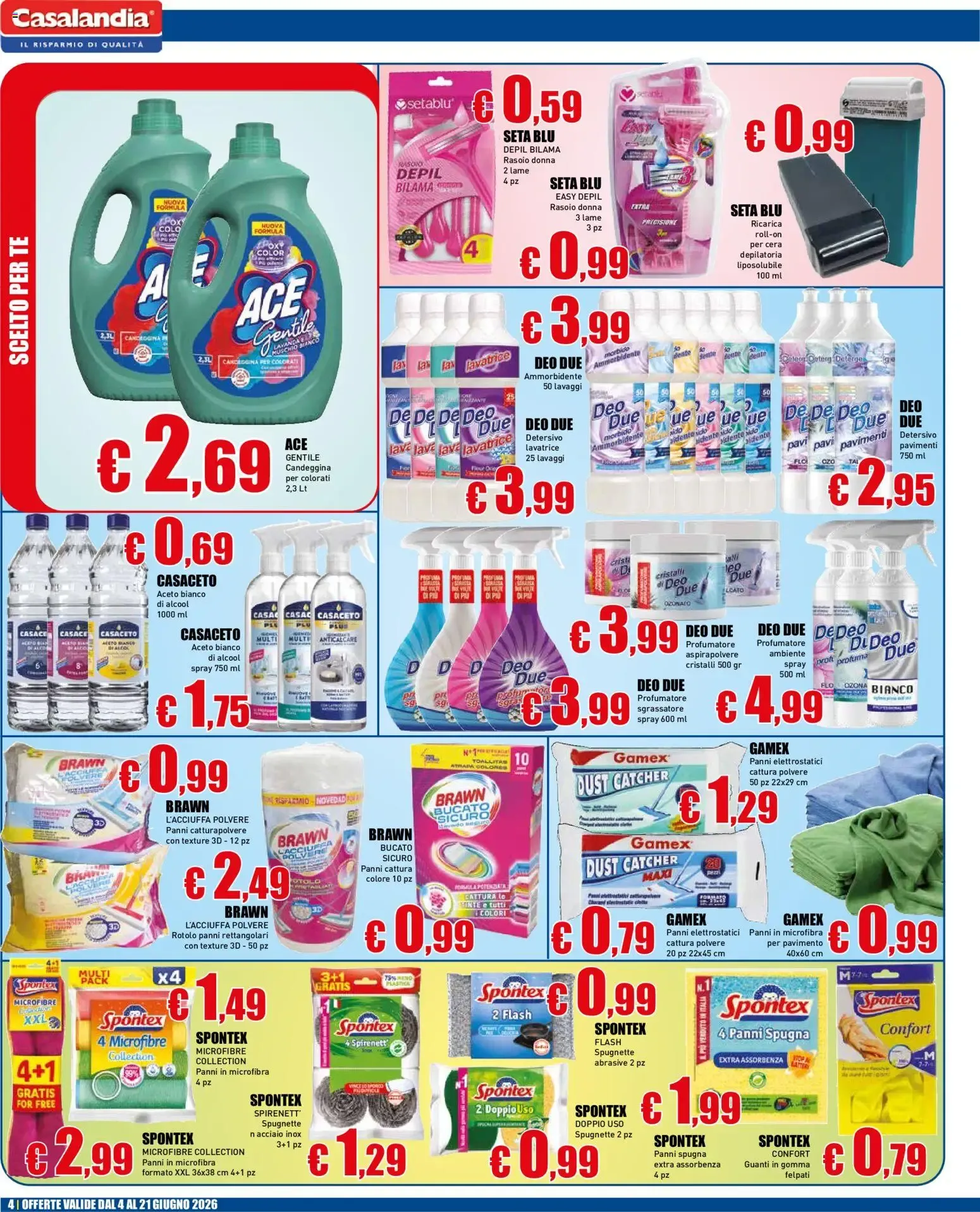 Nuovo Casalandia volantino dal 04/06/2026 > offerte anteprima 🛍️ da 4 giugno a 21 giugno di 2026 - Pagina del volantino 4