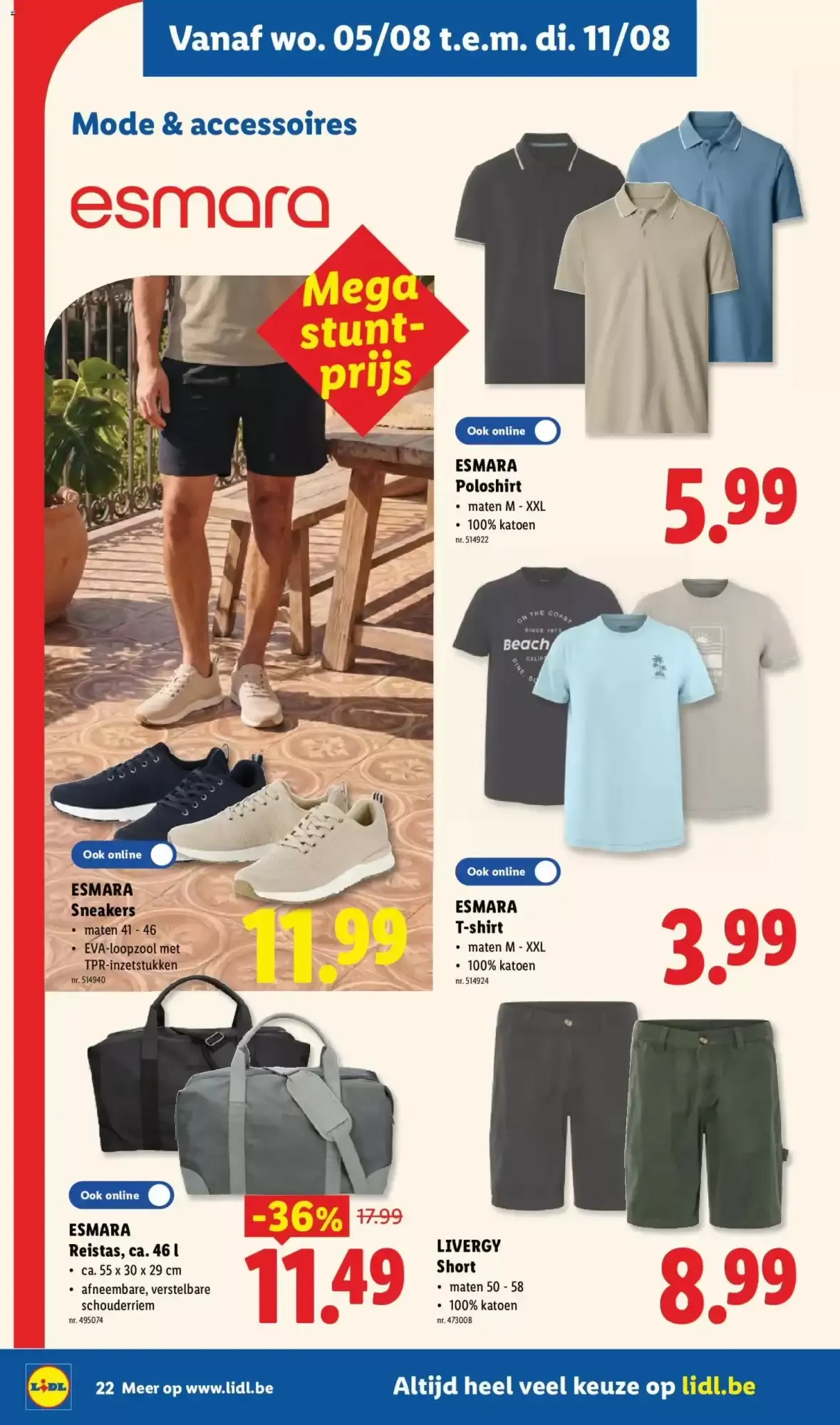 Lidl folder week 32 van 3 augustus tot 8 augustus 2026 - folder pagina 22