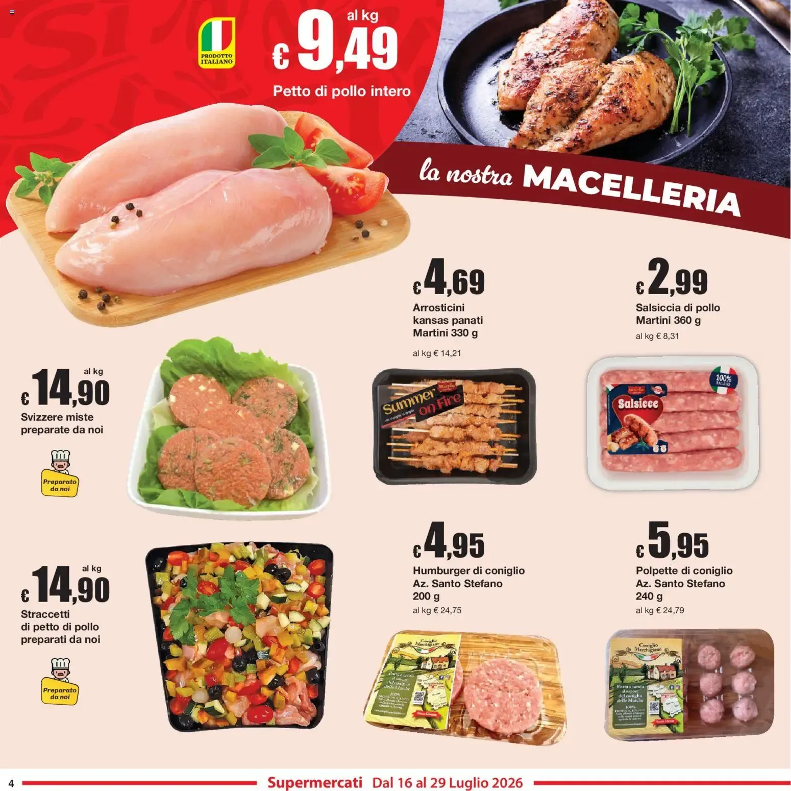 Sì con Te volantino dal 16/07/2026 - online Offerte da 16 luglio a 29 luglio di 2026 - Pagina del volantino 4