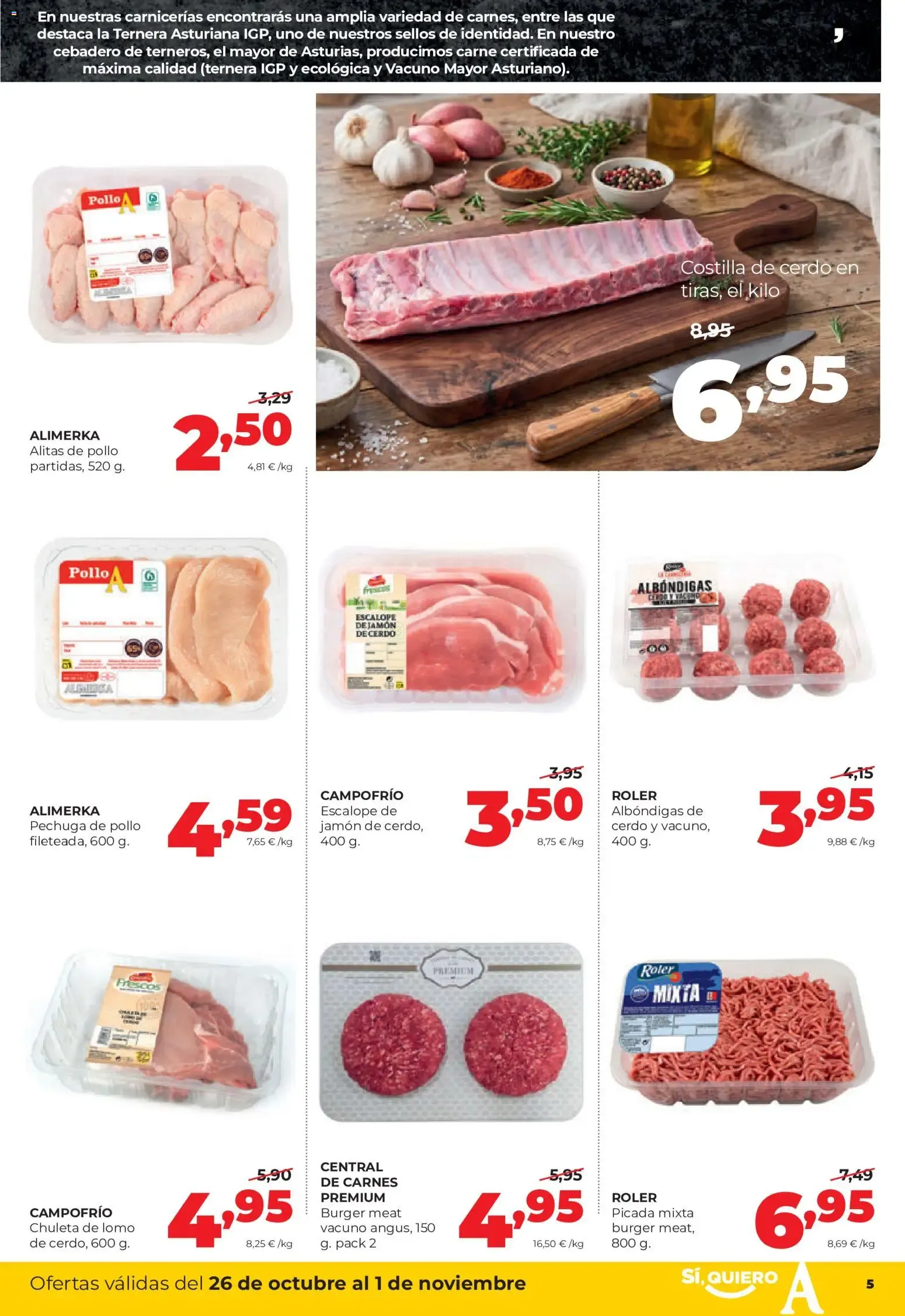 Catálogo de Alimerka folleto >> 26/10 - 01/11/2026 (catálogo) 26 de octubre al 1 de noviembre 2026 - Página 5