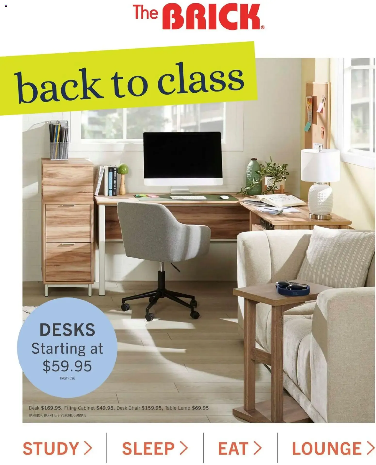 The Brick flyer - Back to class from Jul 16, 2026 > weekly specials & deals from July 16 to September 17 2026 - flyer page 1
