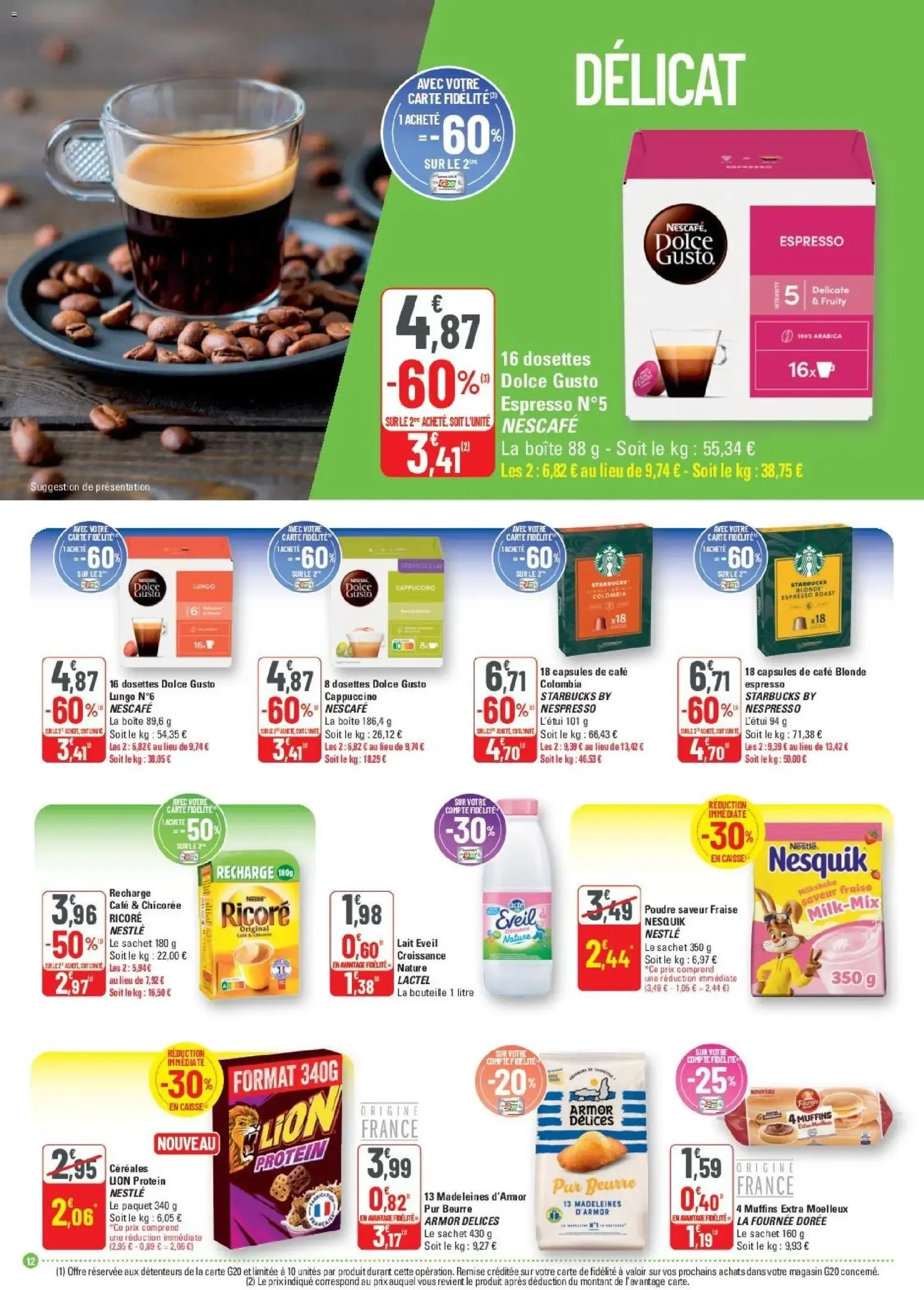 G20 Supermarchés catalogue à partir du 01/07/2026 - promo en ligne du 1 juillet au 12 juillet 2026 - Catalogue page 12