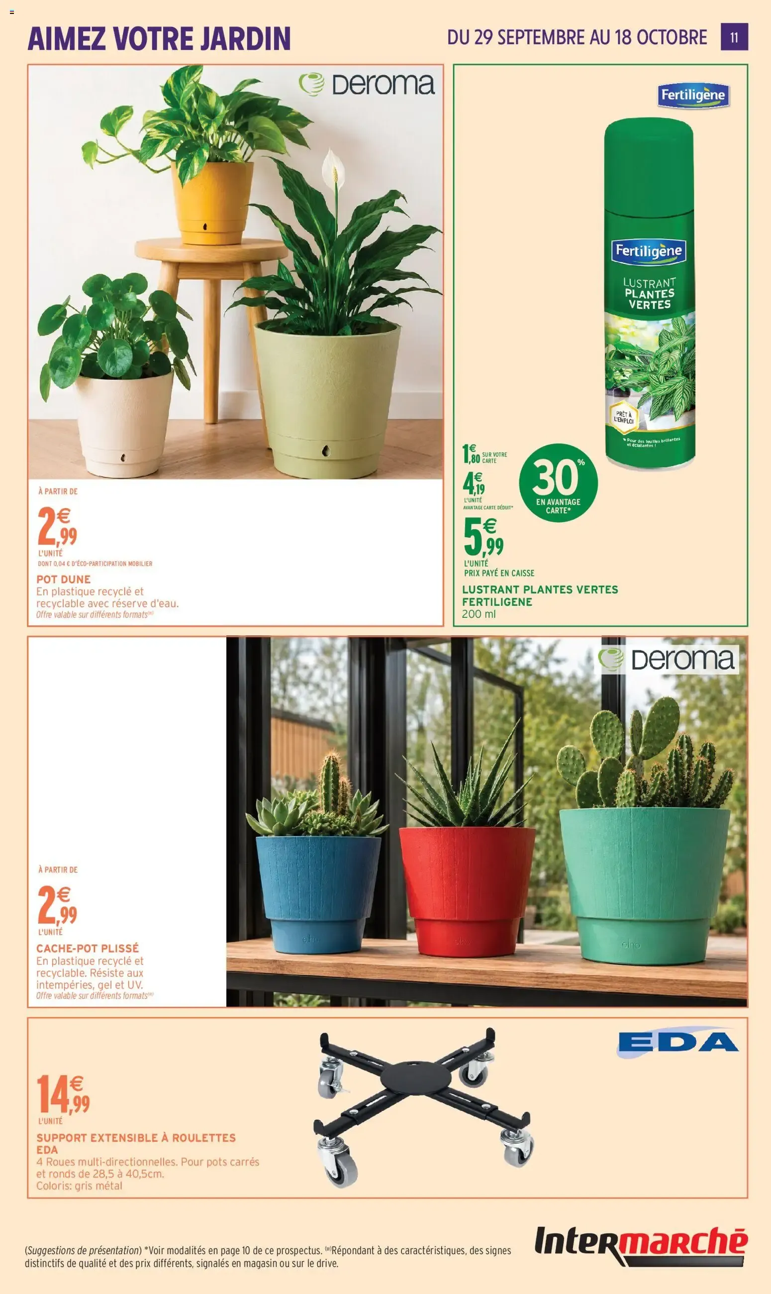 Intermarché - Aimez Votre Jardin du 29 septembre au 18 octobre 2026 - Catalogue page 11