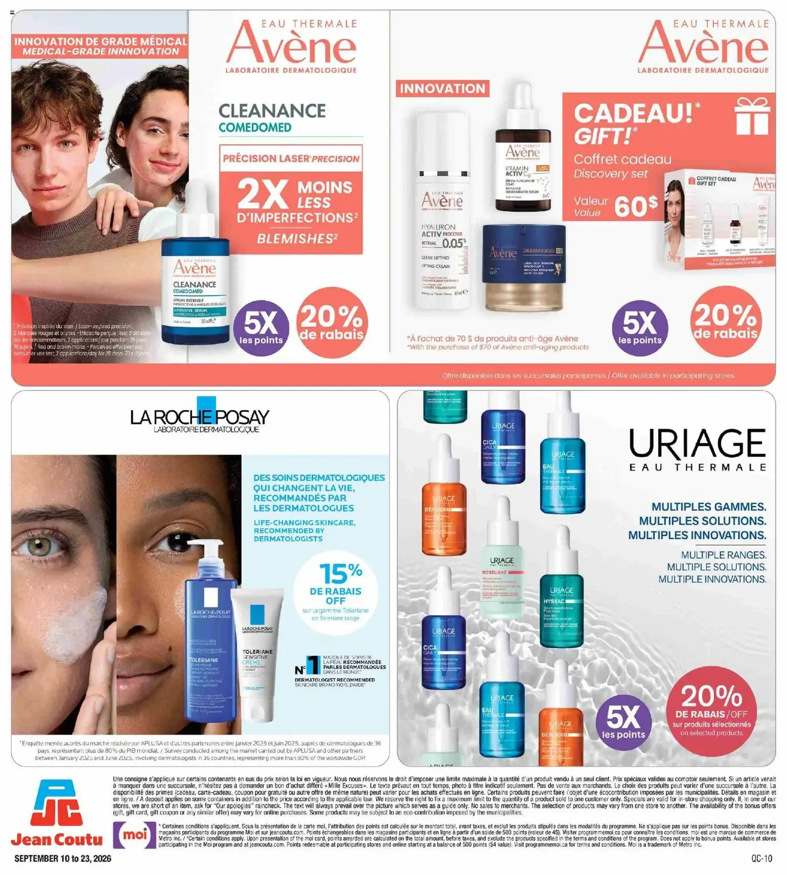 Jean Coutu - Évènement ma BEAUTÉ from September 10 to September 23 2026 - flyer page 10
