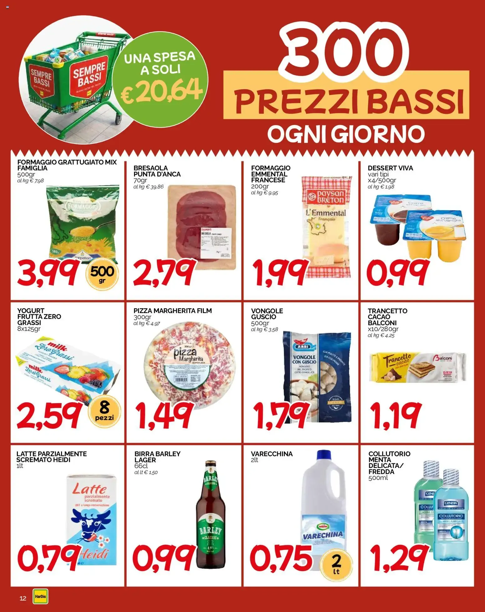 La spesa di fine mese da 17 settembre a 27 settembre di 2026 - Pagina del volantino 12