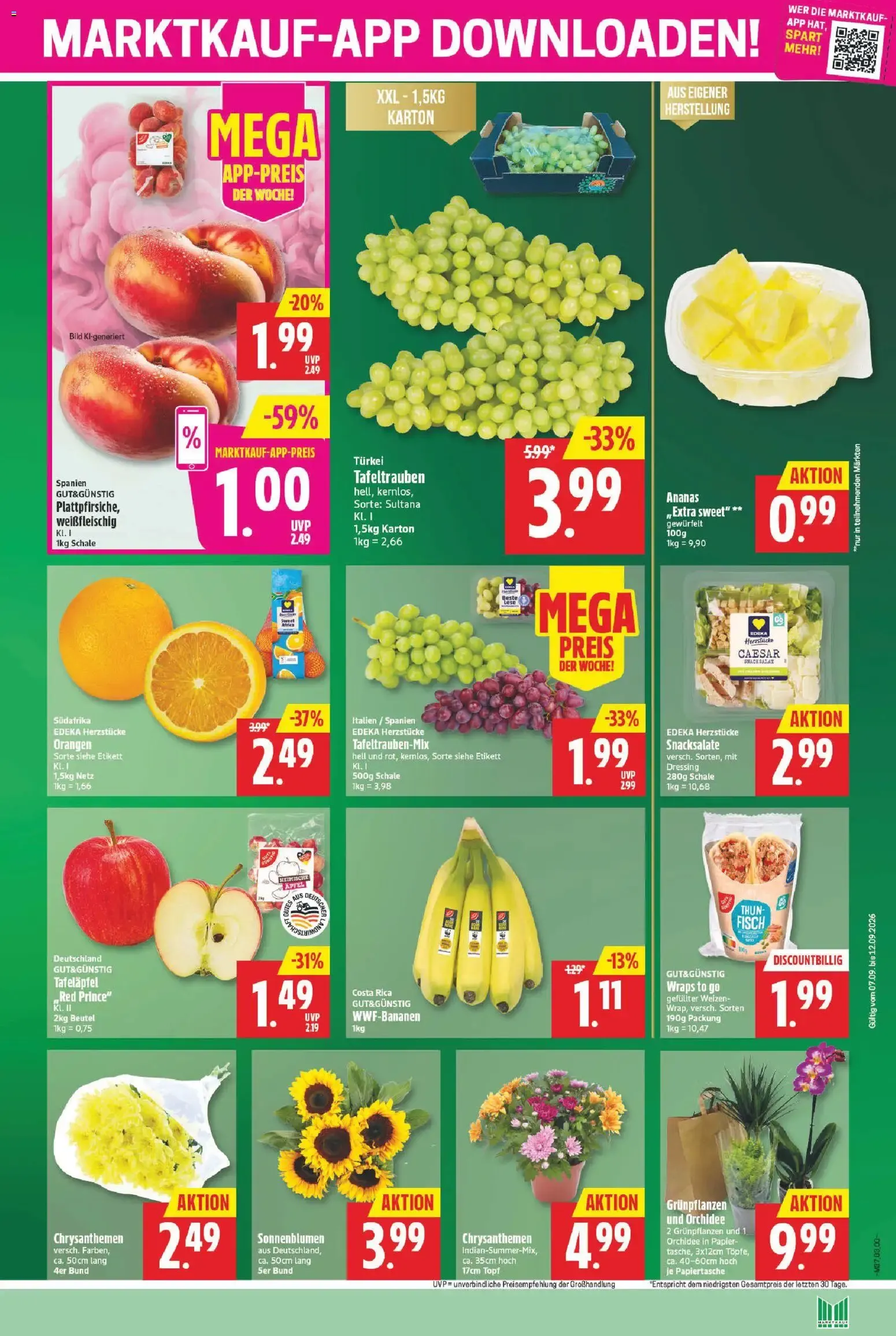 Marktkauf: Wir feiern, Sie sparen von 7. September bis 12. September 2026 - Prospekt seite 3