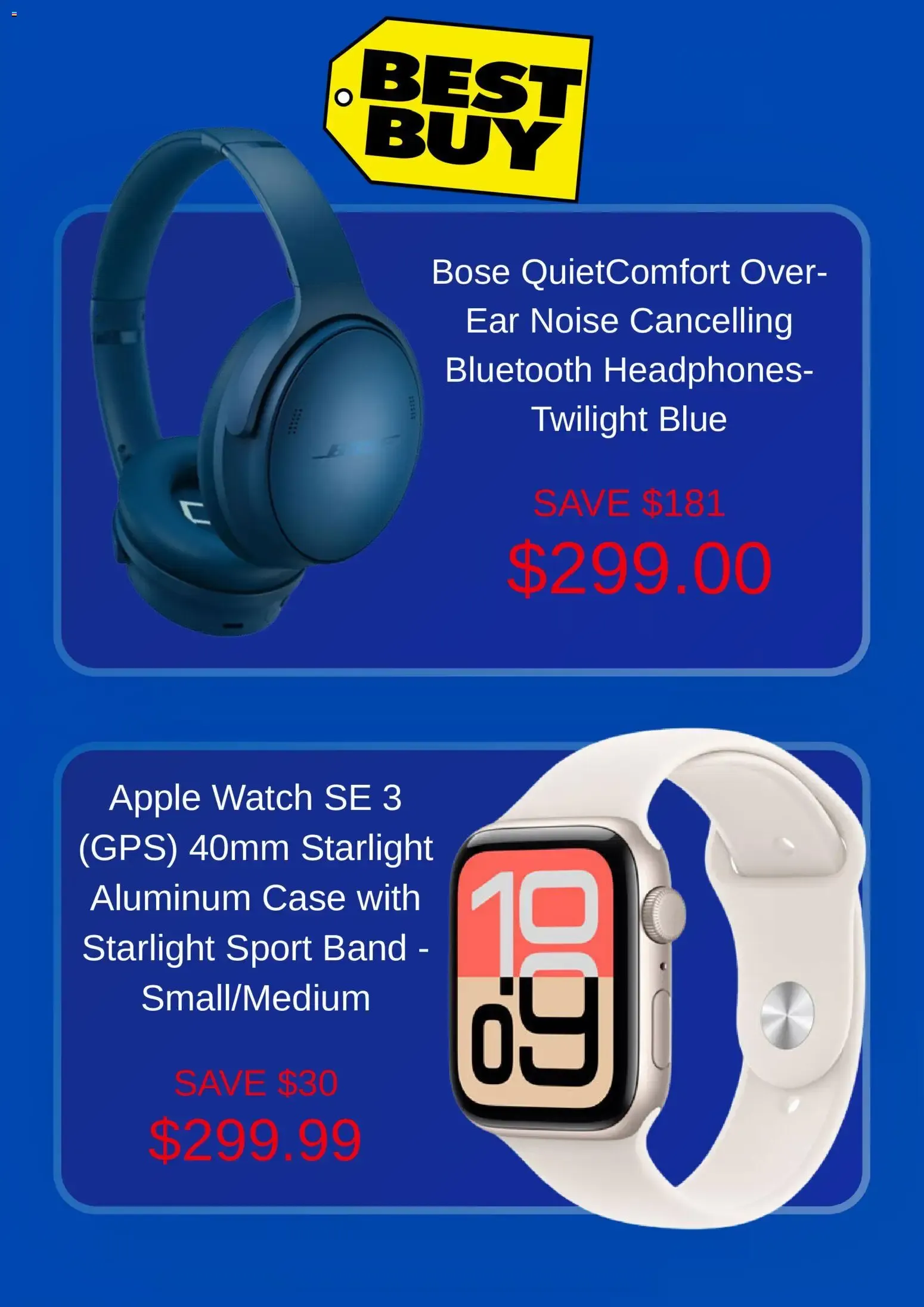 Best Buy weekly flyer / circulaire from Aug 31, 2026 > weekly specials & deals from August 31 to September 6 2026 - flyer page 3