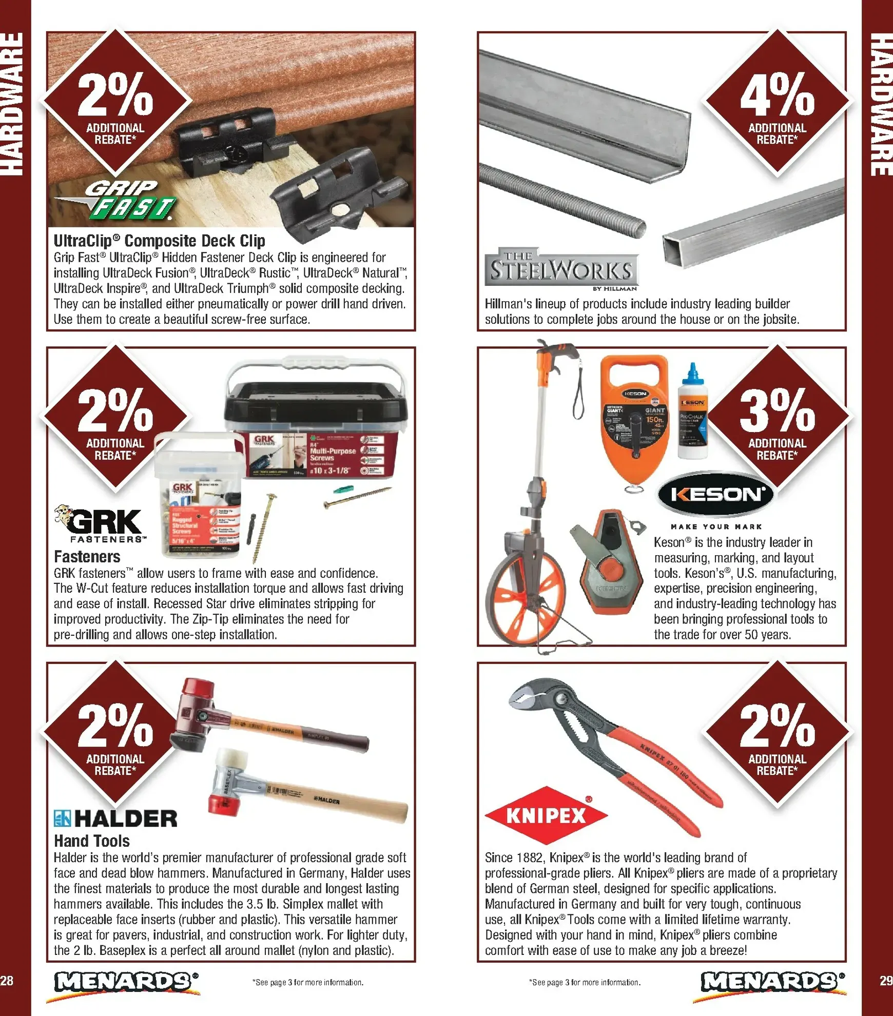 Weekly ad Current Menards - Contractor Card leaflet valid from Thursday 01/01/2026 to Thursday 12/31/2026 from January 1 to December 31 2026 - Page 15