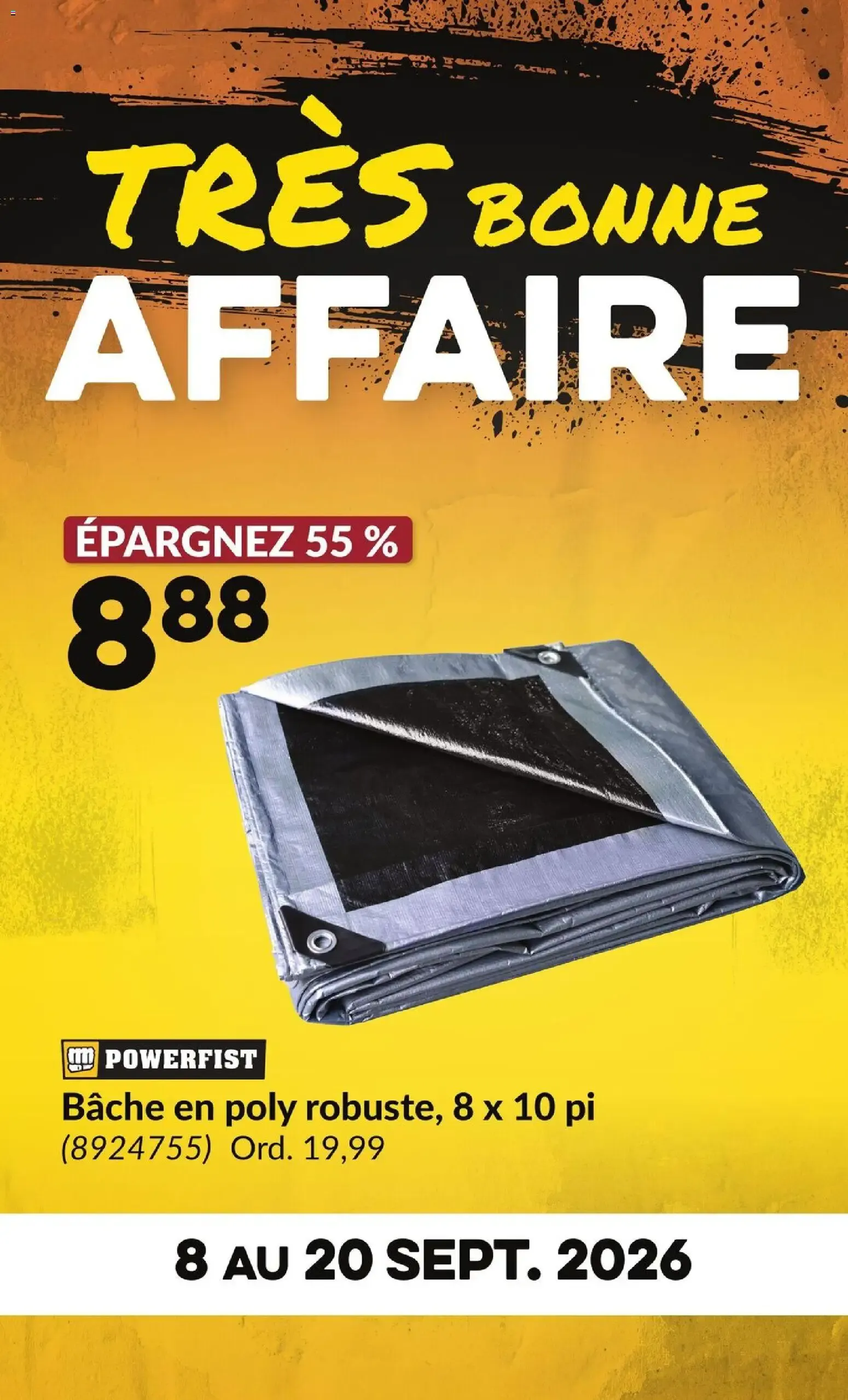 Princess Auto circulaire - 2 Semaines de Soldes ! from Sep 8, 2026 > weekly specials & deals from September 8 to September 20 2026 - flyer page 3