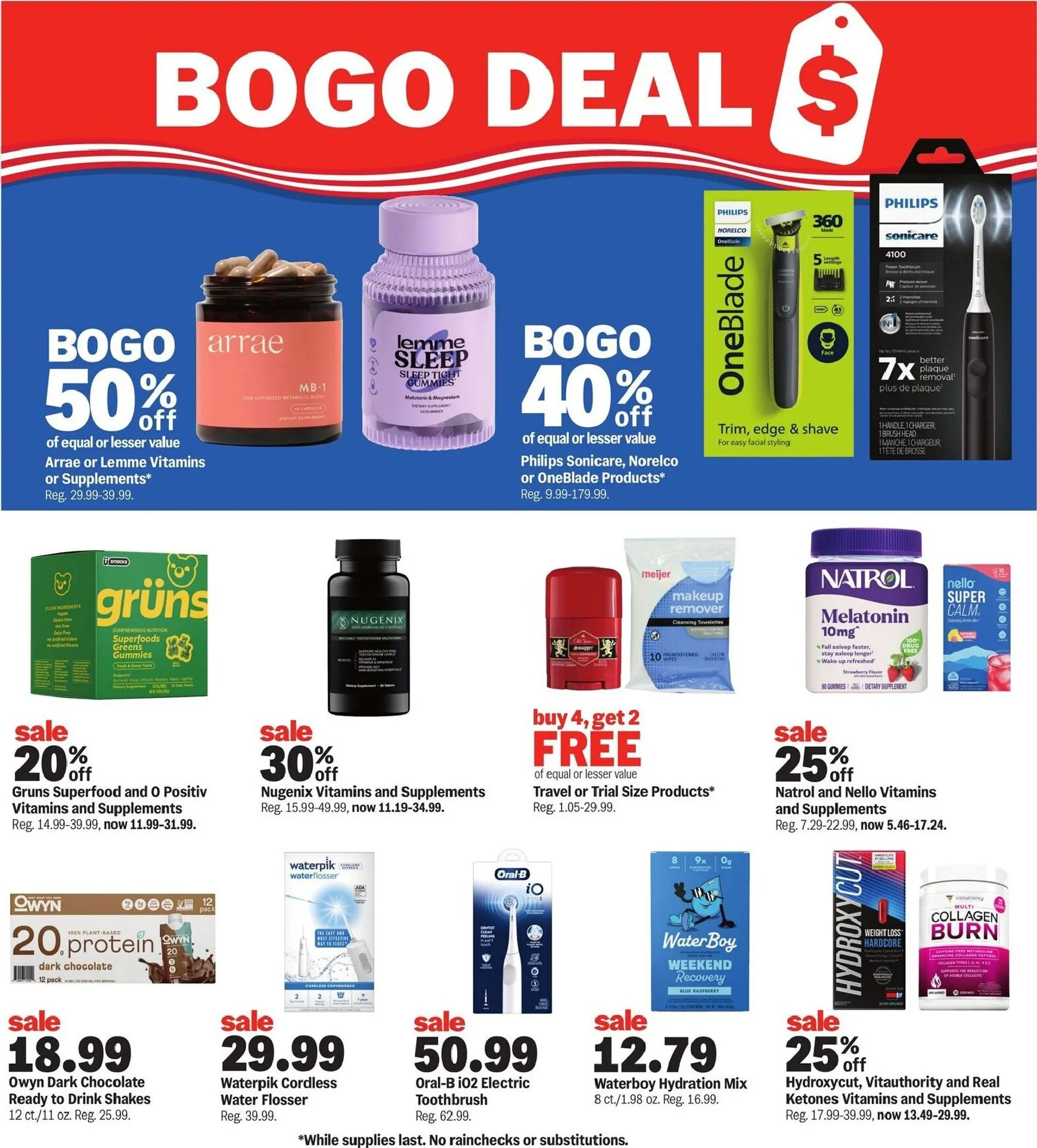 Weekly ad Current Meijer - Good Deal Days leaflet valid from Wednesday 06/24/2026 to Tuesday 06/30/2026 from June 24 to June 30 2026 - Page 2