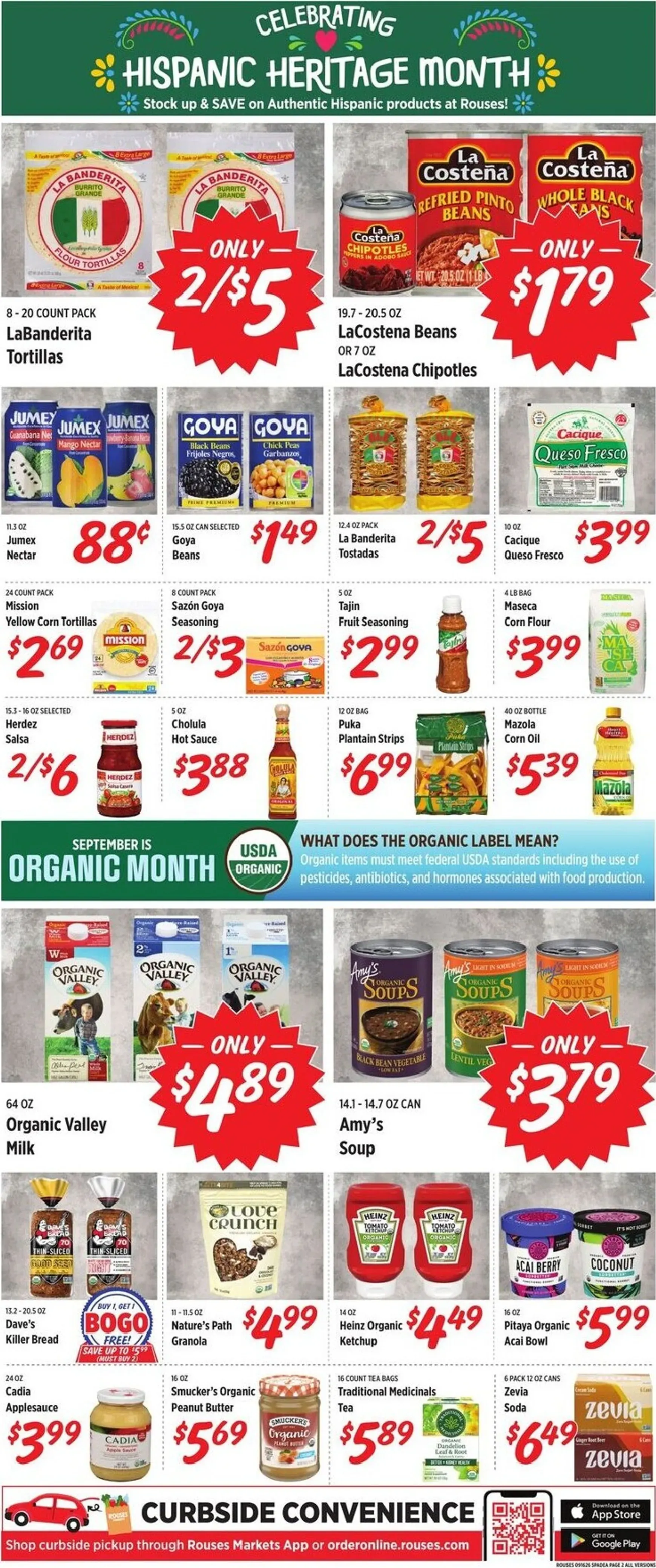 Weekly ad Current Rouses Markets leaflet valid from Wednesday 09/16/2026 to Wednesday 09/23/2026 from September 16 to September 23 2026 - Page 7
