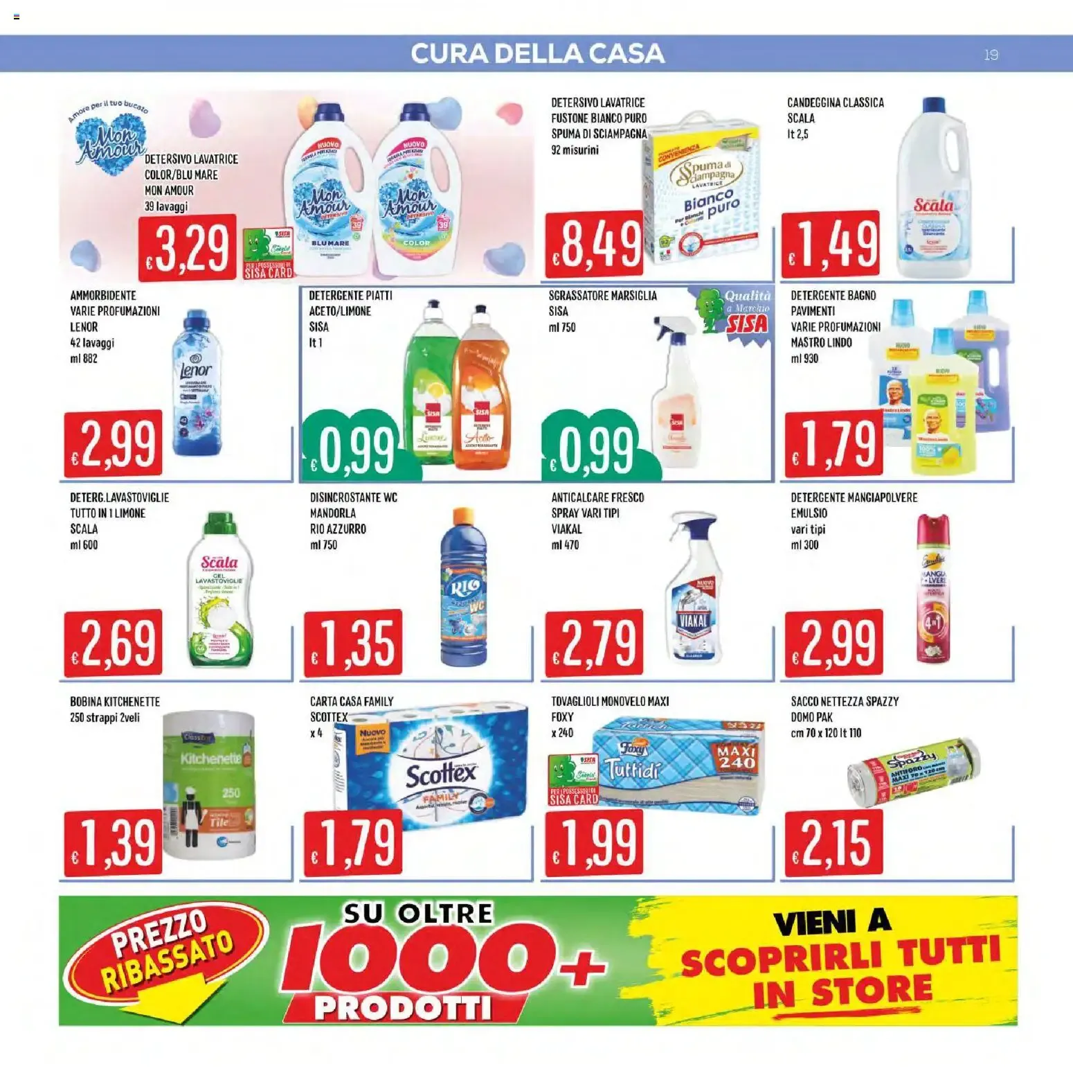 Nuovo SISA volantino Mercadò dal 01/10/2026 > offerte anteprima 🛍️ da 1 ottobre a 14 ottobre di 2026 - Pagina del volantino 19