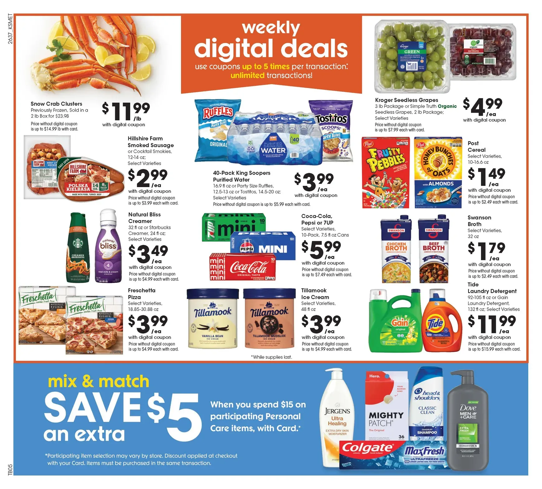 Weekly ad Future King Soopers flyer valid from Wednesday 10/14/2026 to Tuesday 10/20/2026 from October 14 to October 20 2026 - Page 2