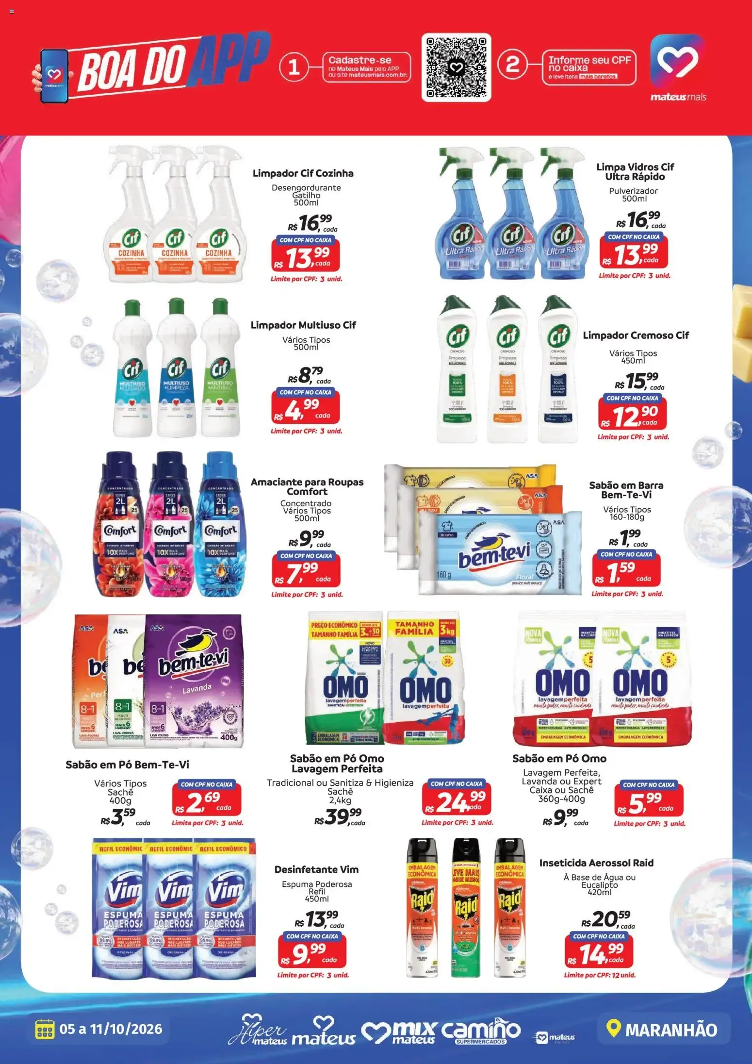 Encarte de Mateus ofertas Festival de Limpeza de 05/10/2026 | Promoções Online 5 de outubro até 11 de outubro 2026 - Pagina 4