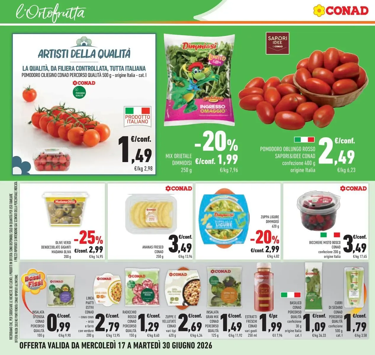 Conad: Sconti fino al 40% da 17 giugno a 30 giugno di 2026 - Pagina del volantino 20