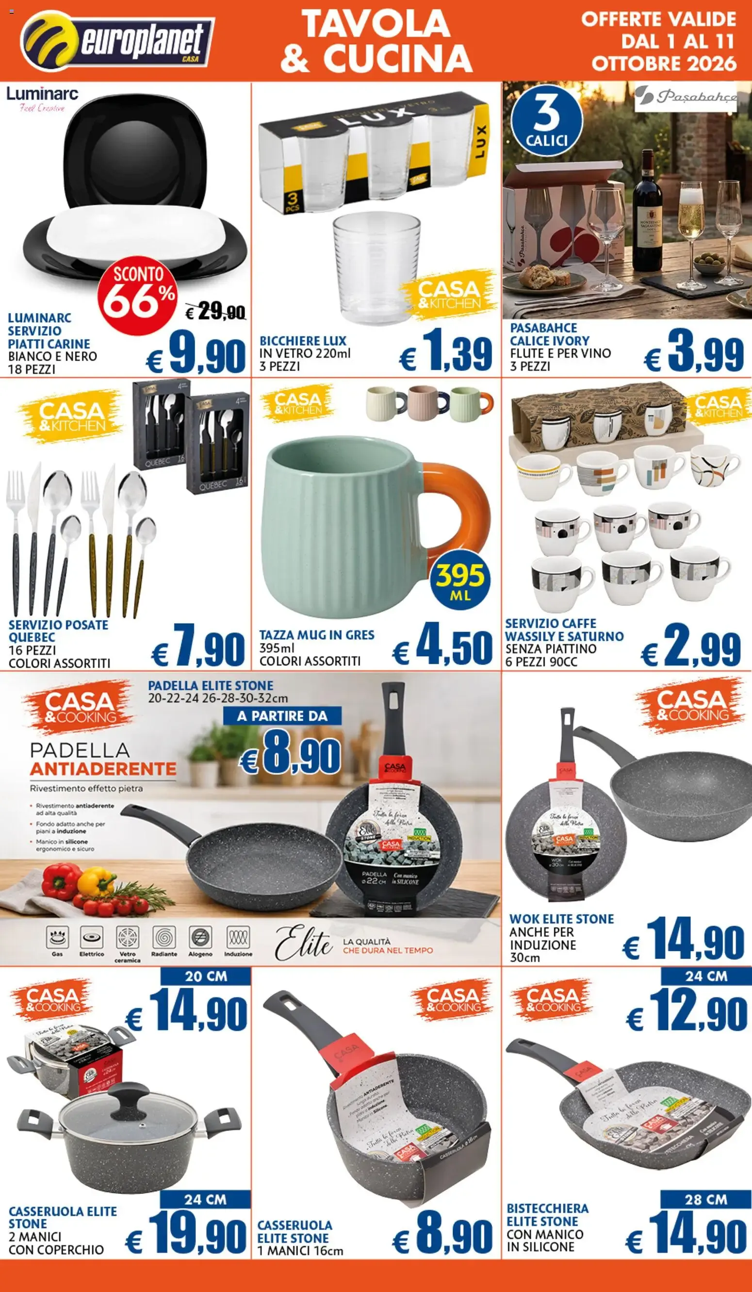 Europlanet Casa: Ofertas válidas del 1 al 11 de Octubre da 1 ottobre a 11 ottobre di 2026 - Pagina del volantino 10
