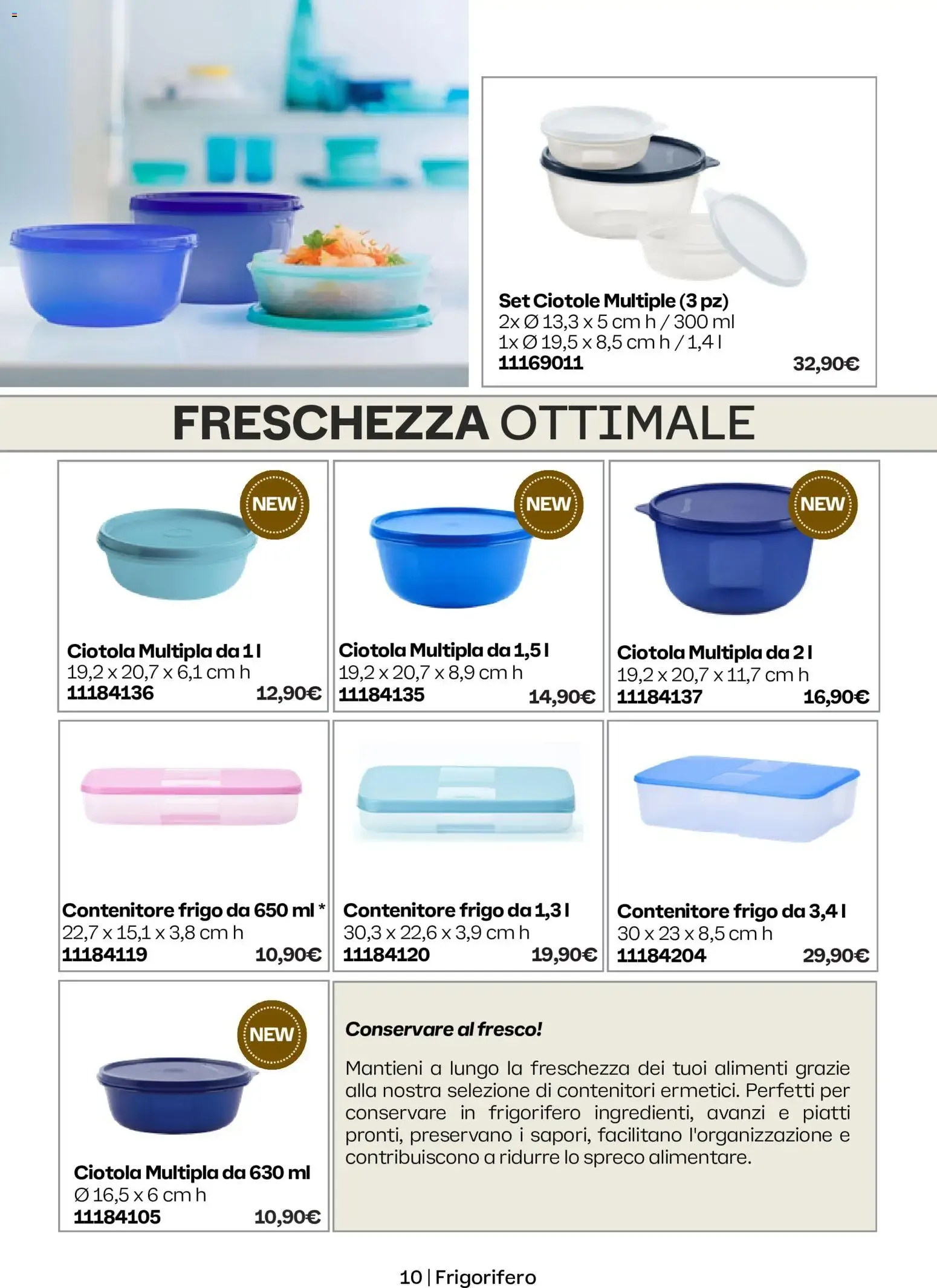 Tupperware Autunno 2026 - Inverno 2027 da 1 ottobre a 31 marzo di 2027 - Pagina del volantino 10