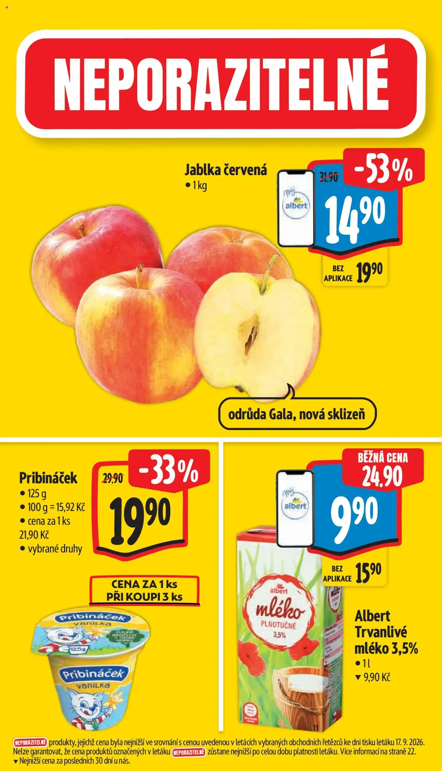 Albert leták - Supermarket od 23.09.2026 - Akční leták - 23. září 29. září 2026 - Page 3