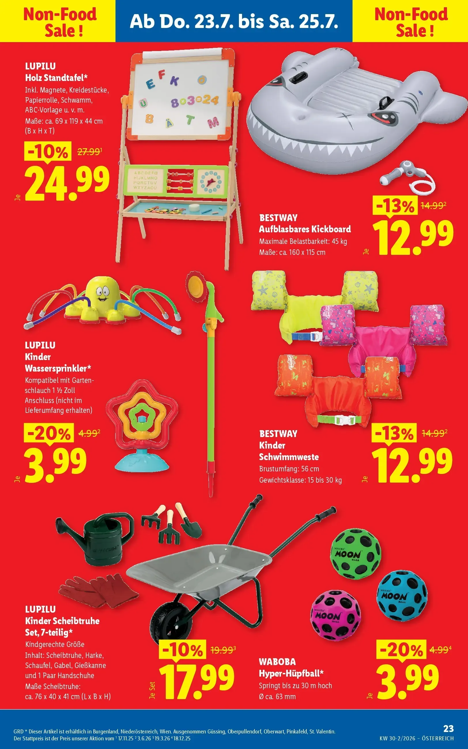 Lidl Flugblatt von 23. Juli bis 25. Juli 2026 - Flugblätt seite 27