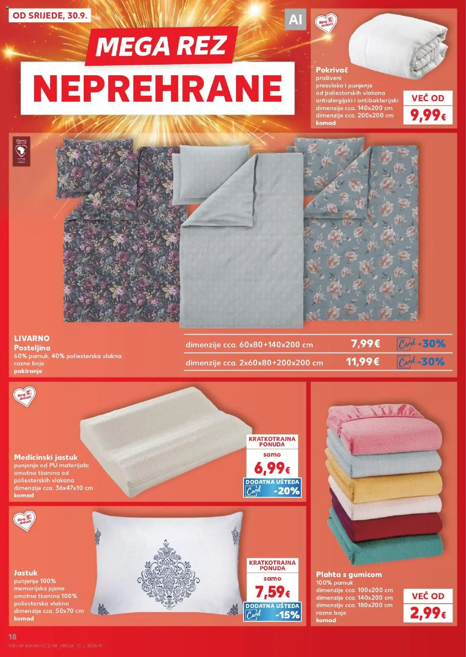 Katalog Kaufland Katalog novi od 30.09.2026 na listanje > letak digitalni od 30. rujna do 6. listopada 2026. - Pregled Stranica 18