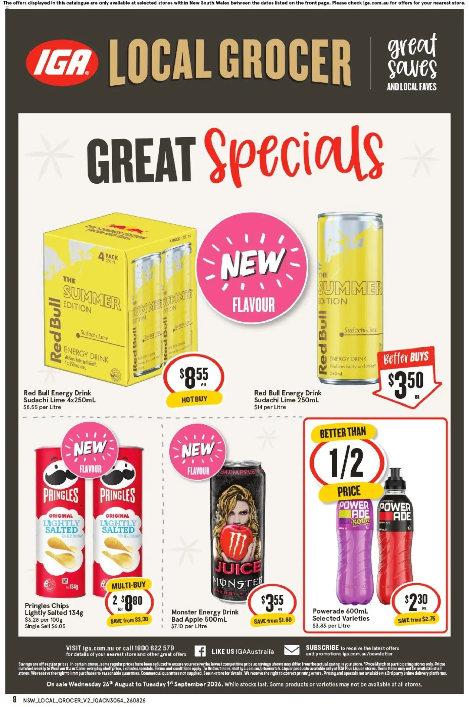 IGA Local Grocer - Catalogue valid from 26 August to 1 September 2026 - page 8