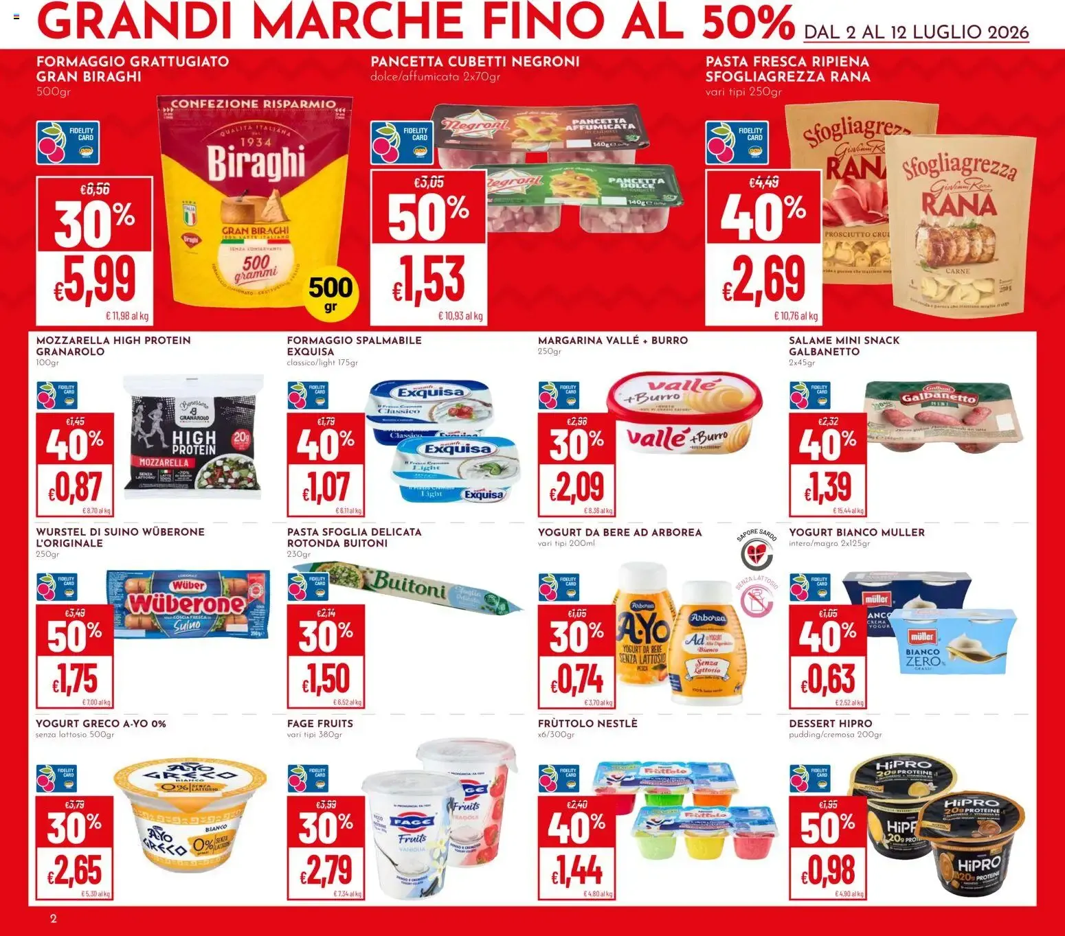 Iper Pan & Superpan: Grandi Marche fino al 50% da 2 luglio a 12 luglio di 2026 - Pagina del volantino 2